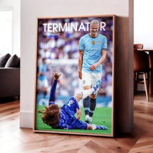 Erling Haaland 'Terminator' Poster