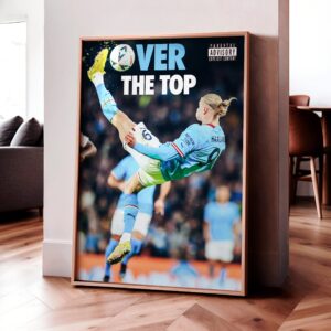 Erling Haaland 'Over The Top' Poster