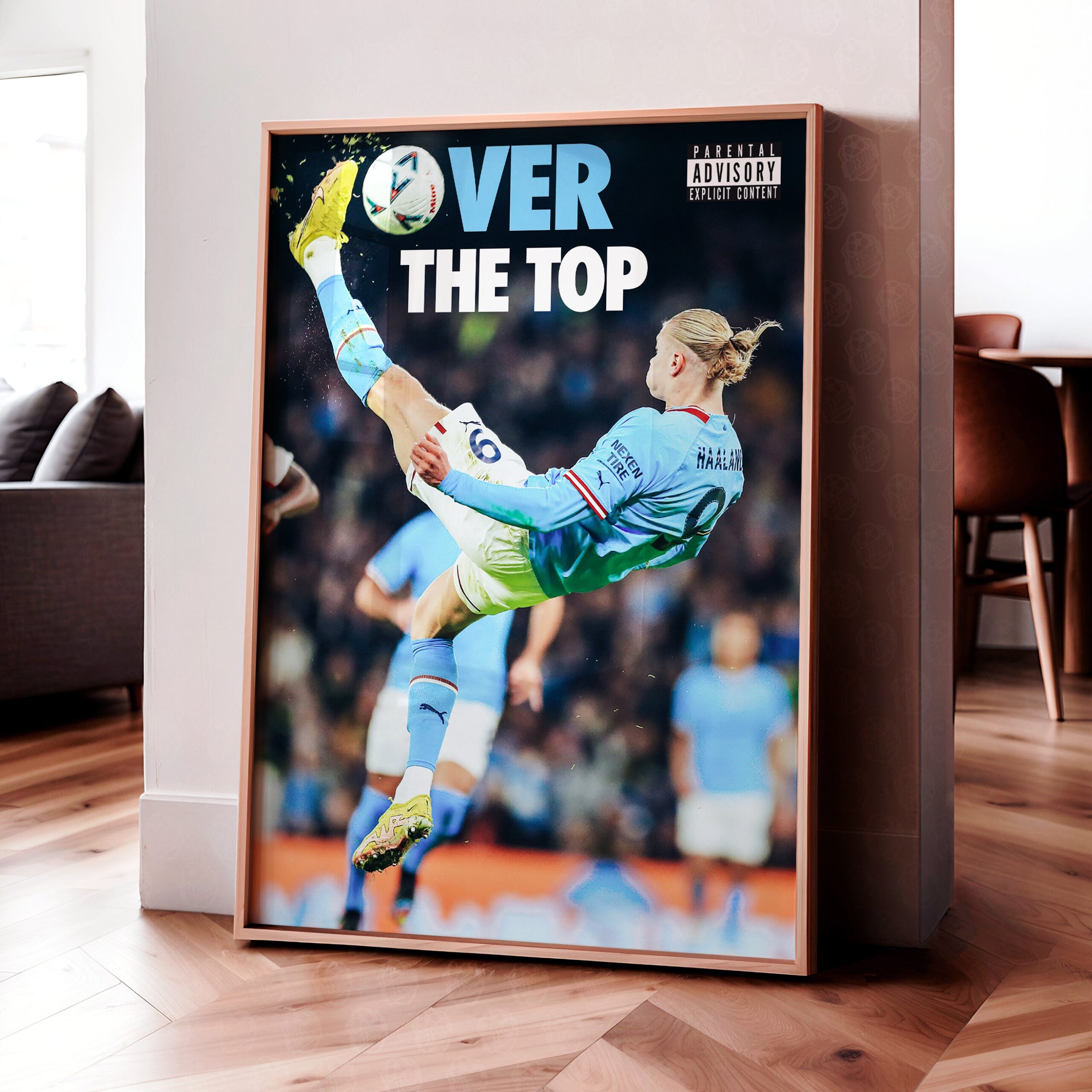 Erling Haaland 'Over The Top' Poster