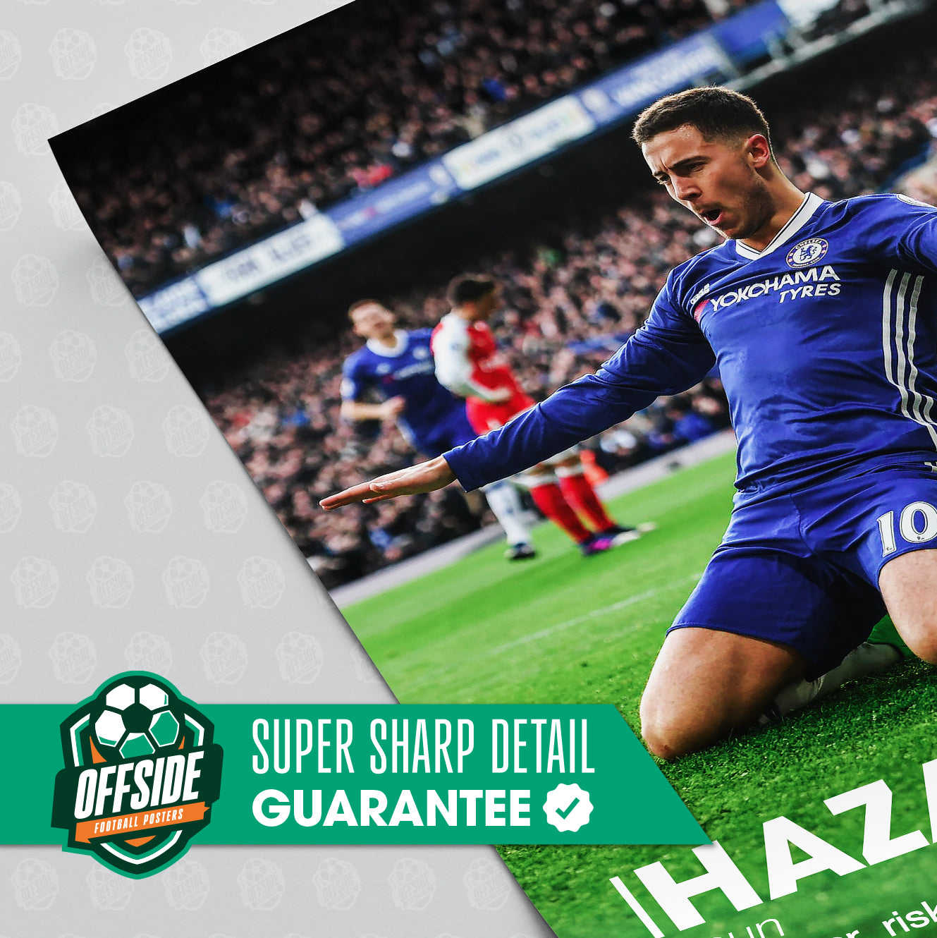 Eden Hazard 'Noun' Poster - Image 3