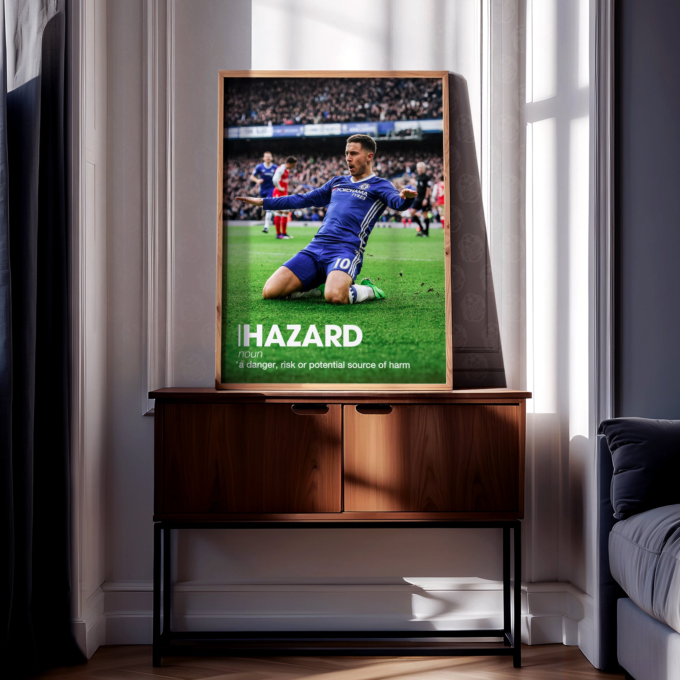 Eden Hazard 'Noun' Poster - Image 2