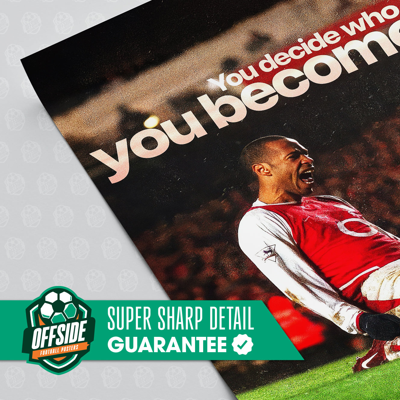 Thierry Henry 'Decide Who You Become' Poster - Image 3