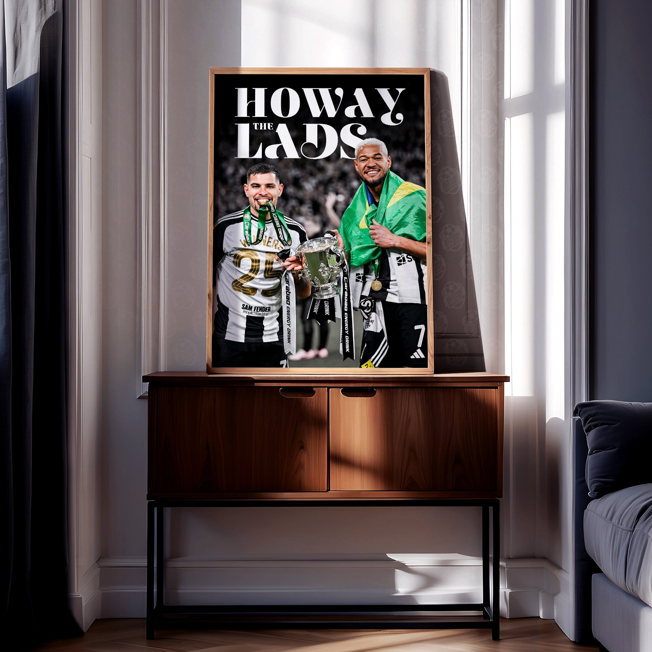 Newcastle United 'Howay The Lads' Poster - Image 2