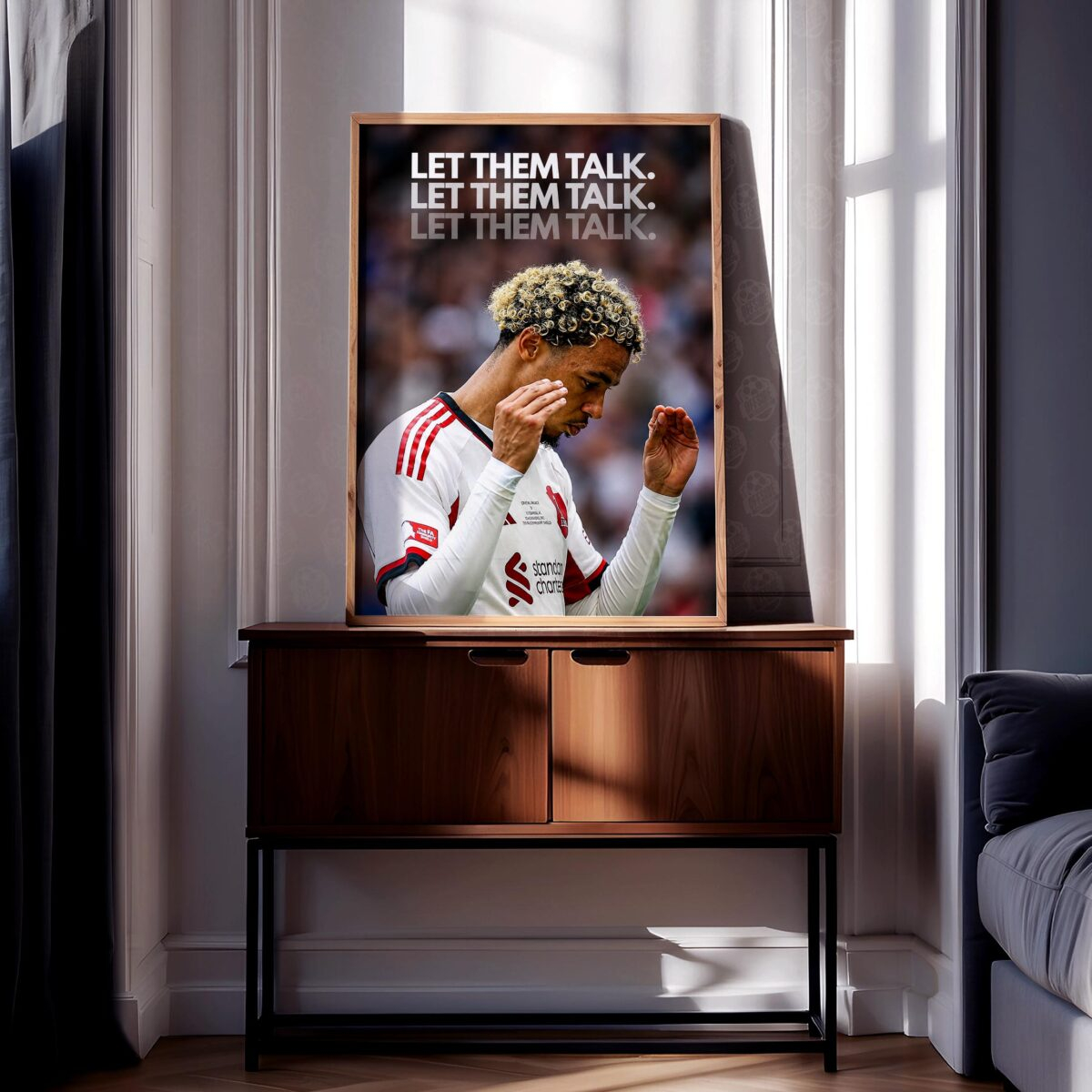 Hugo Ekitike 'Let Them Talk' Poster - Image 2