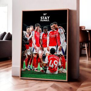 Arsenal 'Stay Humble' Poster