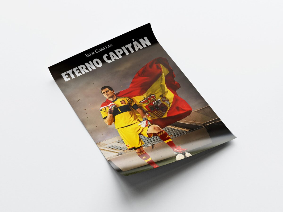Iker Casillas 'Eterno Capitan' Poster - Image 4