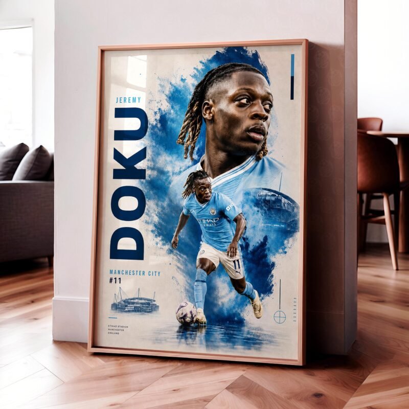 Jeremy Doku Poster