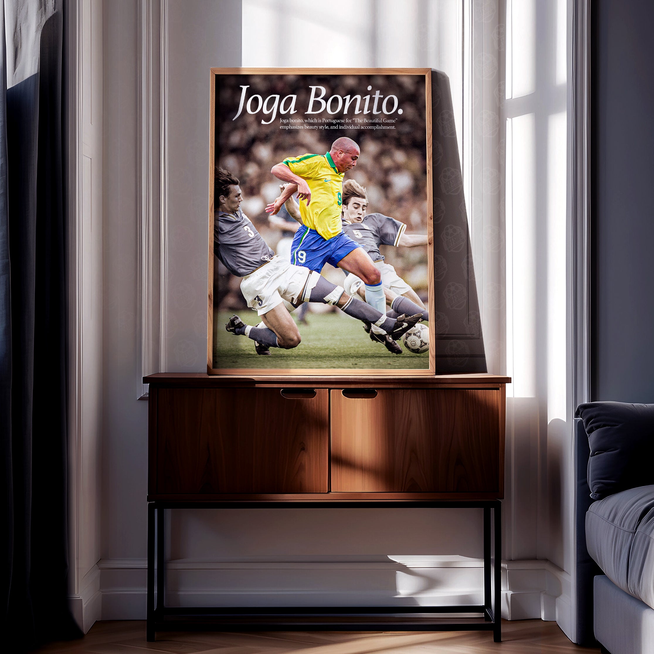 Ronaldo 'Joga Bonito' Poster - Image 2