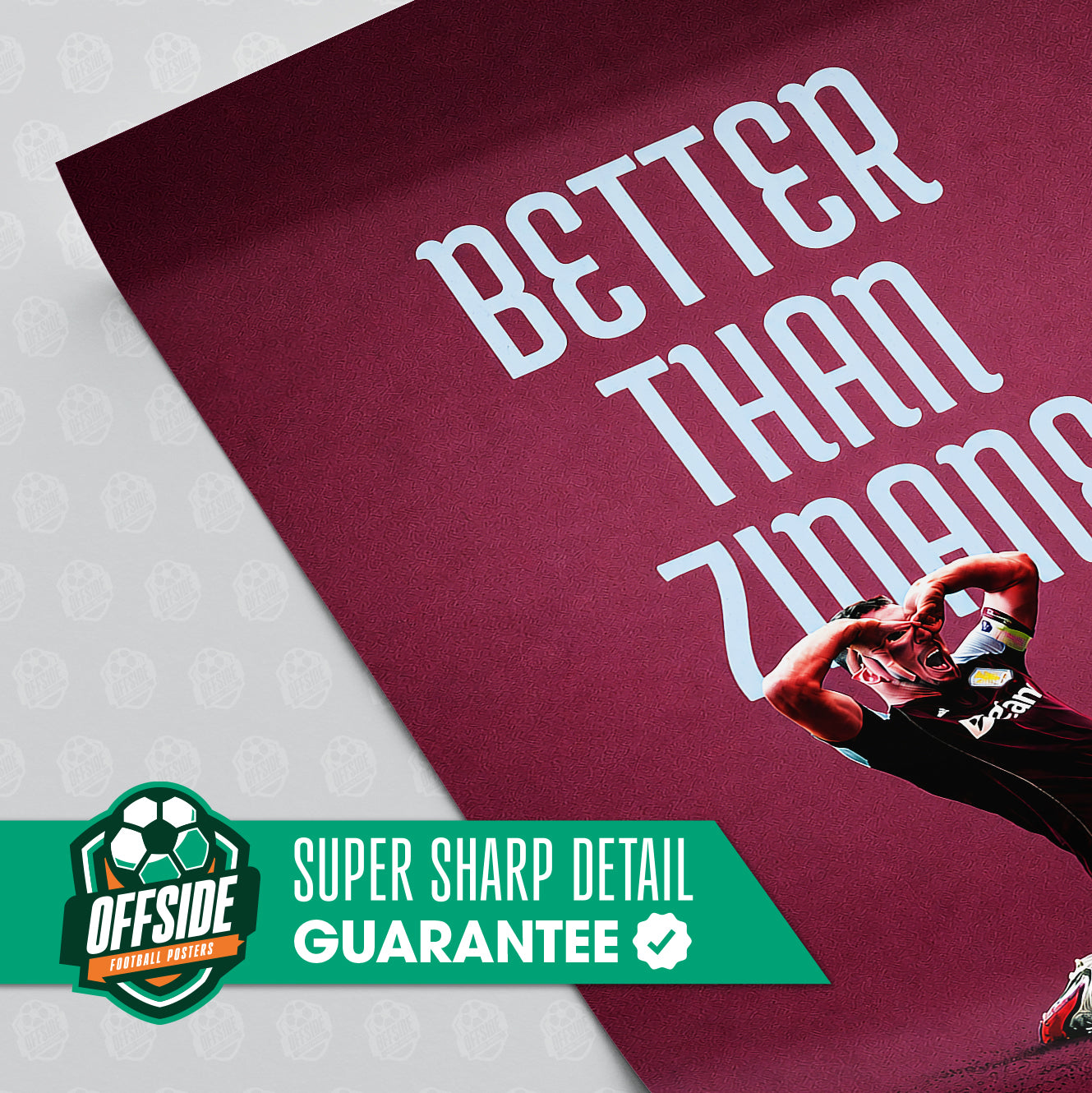 John McGinn 'Better Than Zidane' Poster - Image 3