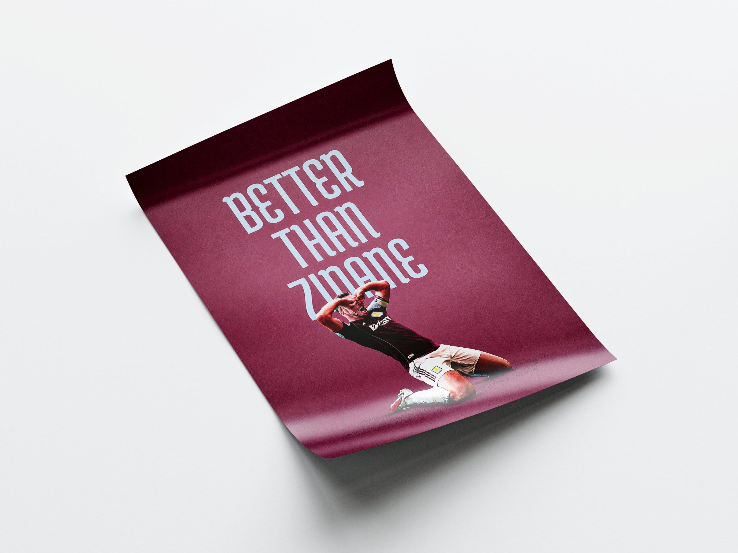 John McGinn 'Better Than Zidane' Poster - Image 4