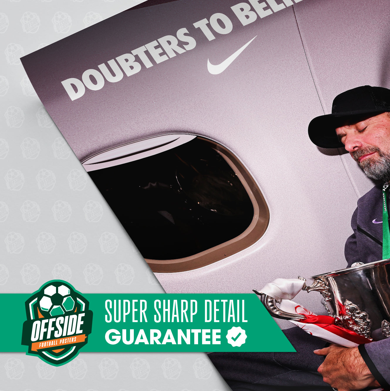 Jurgen Klopp 'Doubters To Believers' Poster - Image 3