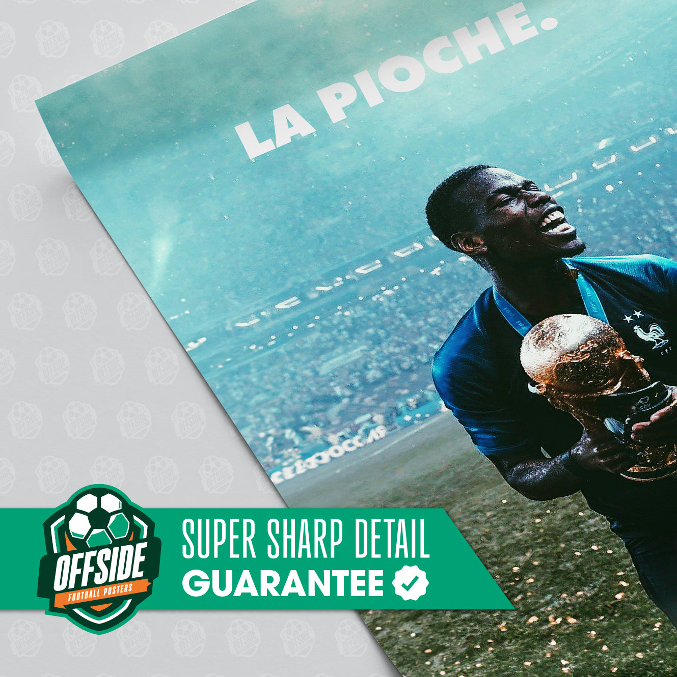 Paul Pogba 'La Pioche' Poster - Image 3