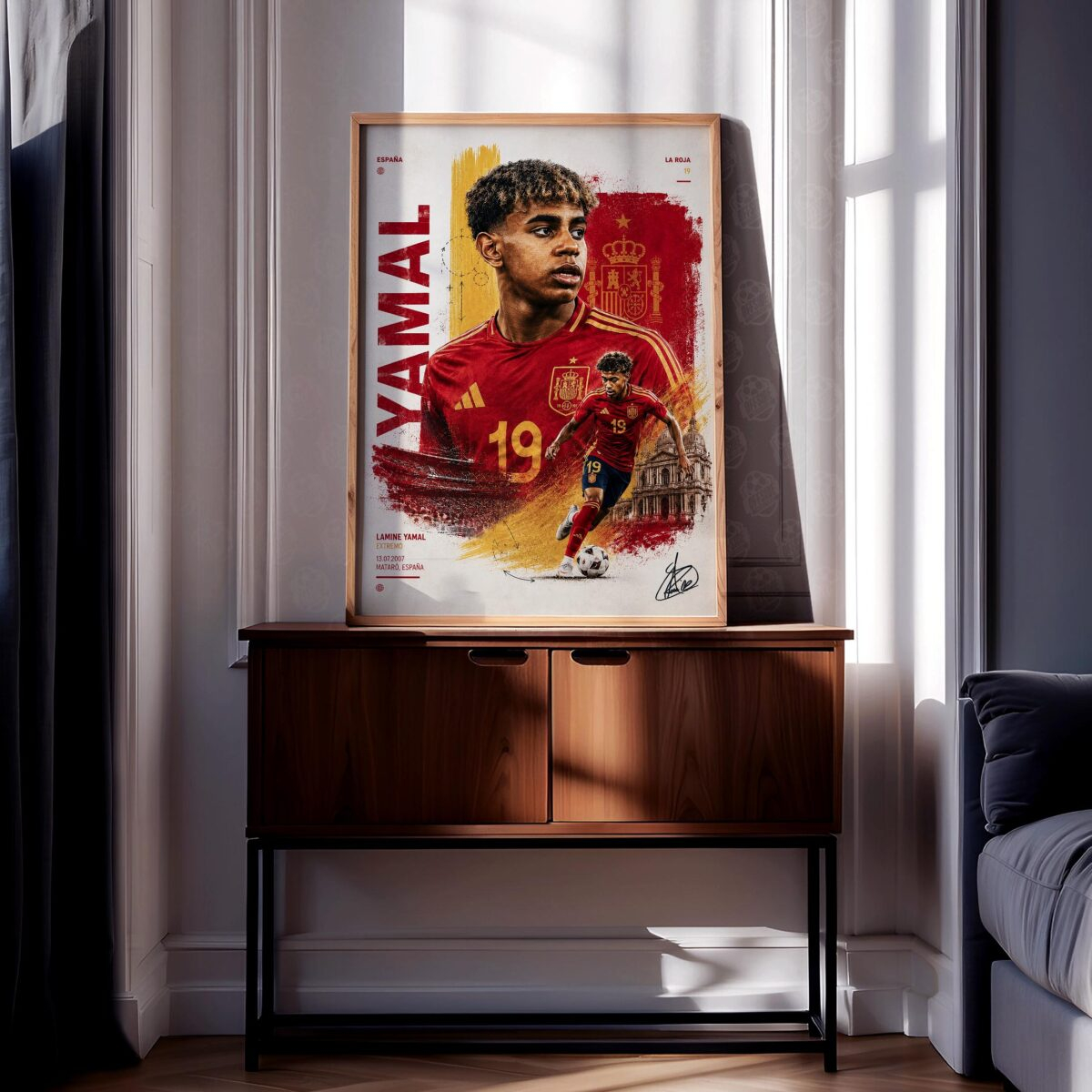 Lamine Yamal 'Spain' Poster - Image 2