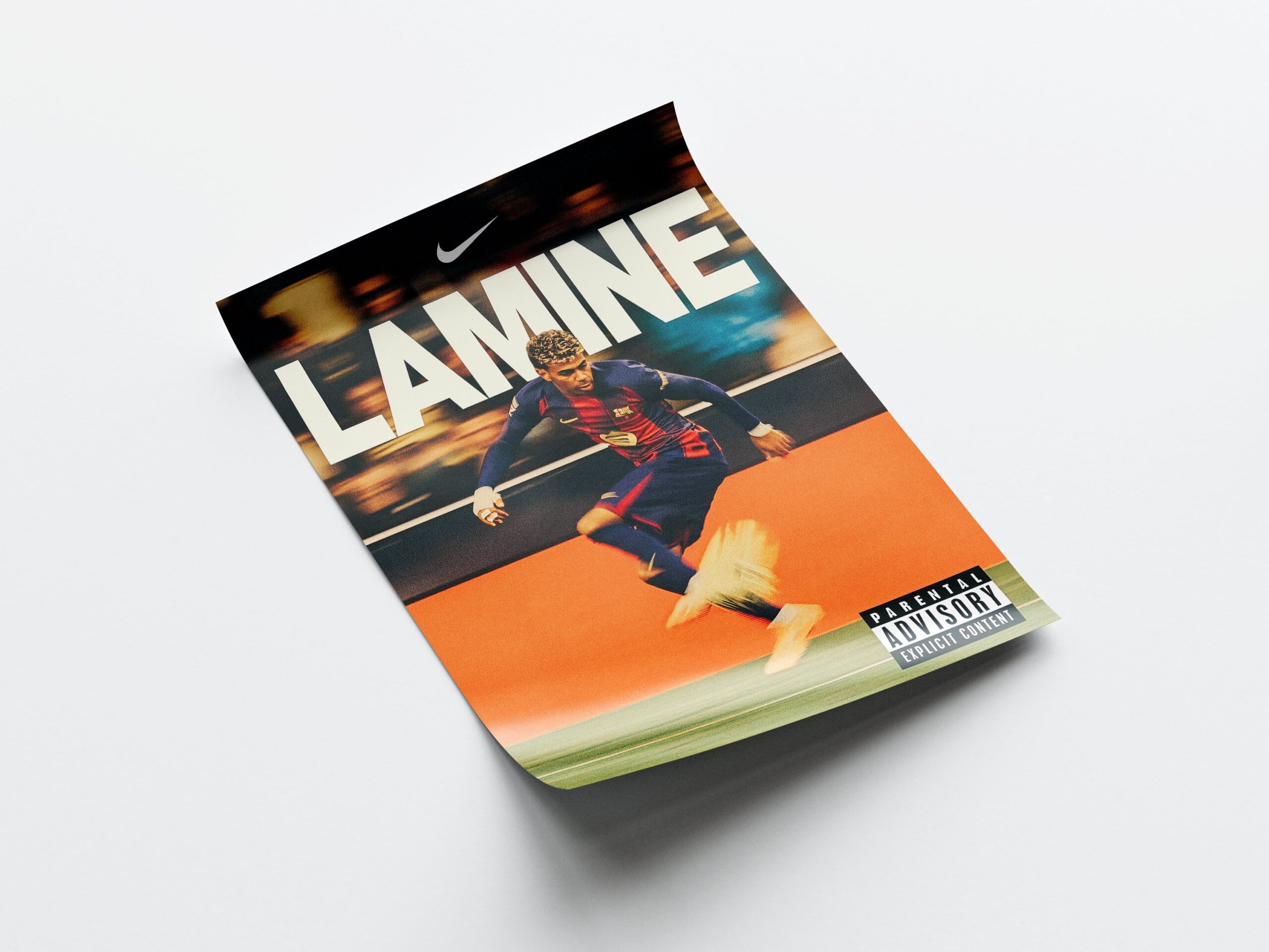 Lamine Yamal 'Parental Advisory' Poster - Image 4