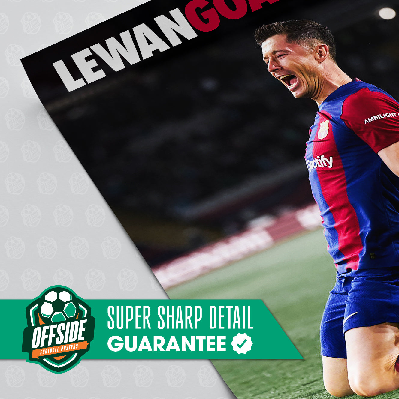 Robert Lewandowski 'Lewangoalski' Poster - Image 3
