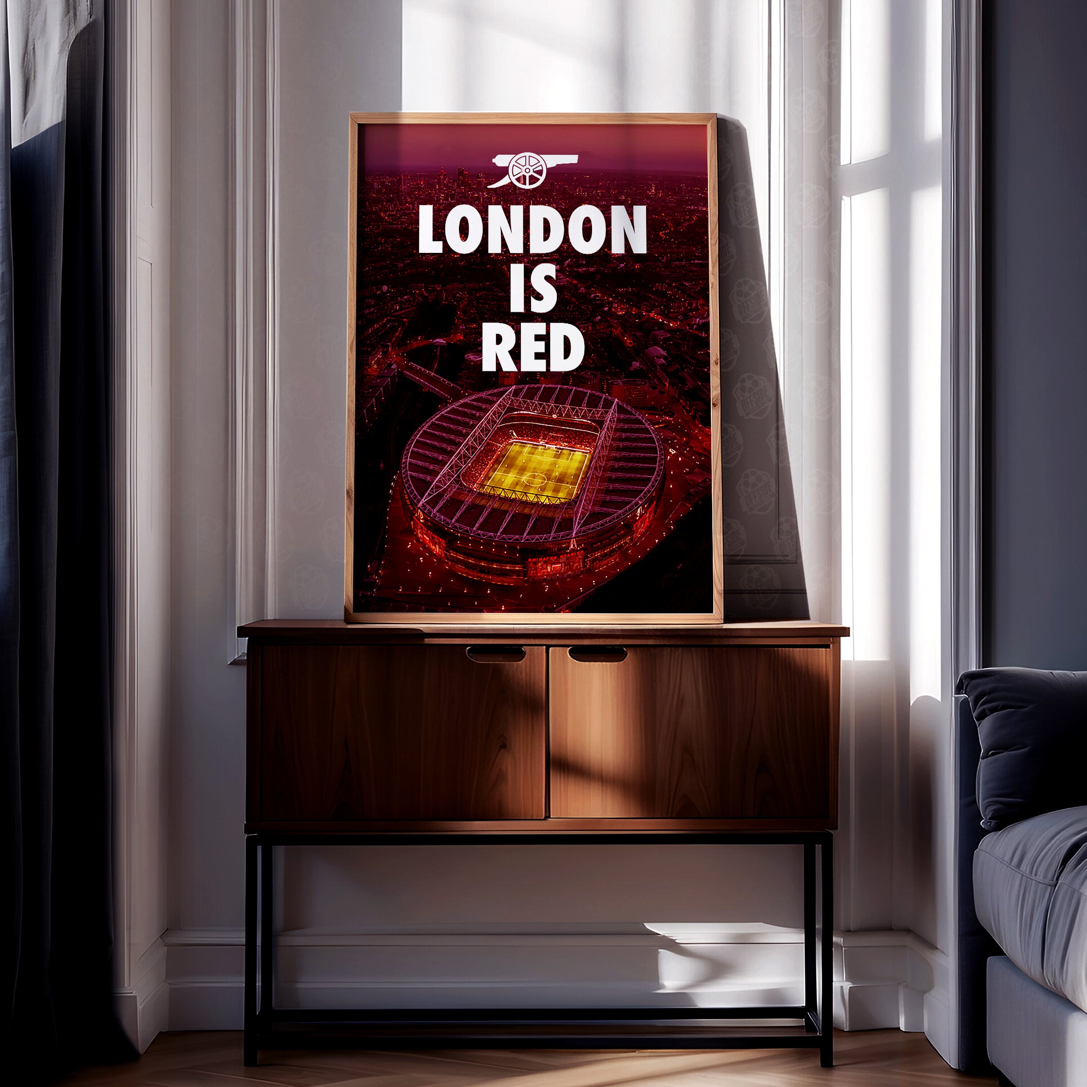 Arsenal 'London Is Red' Poster - Image 2