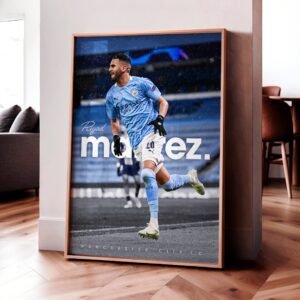 Riyad Mahrez Poster