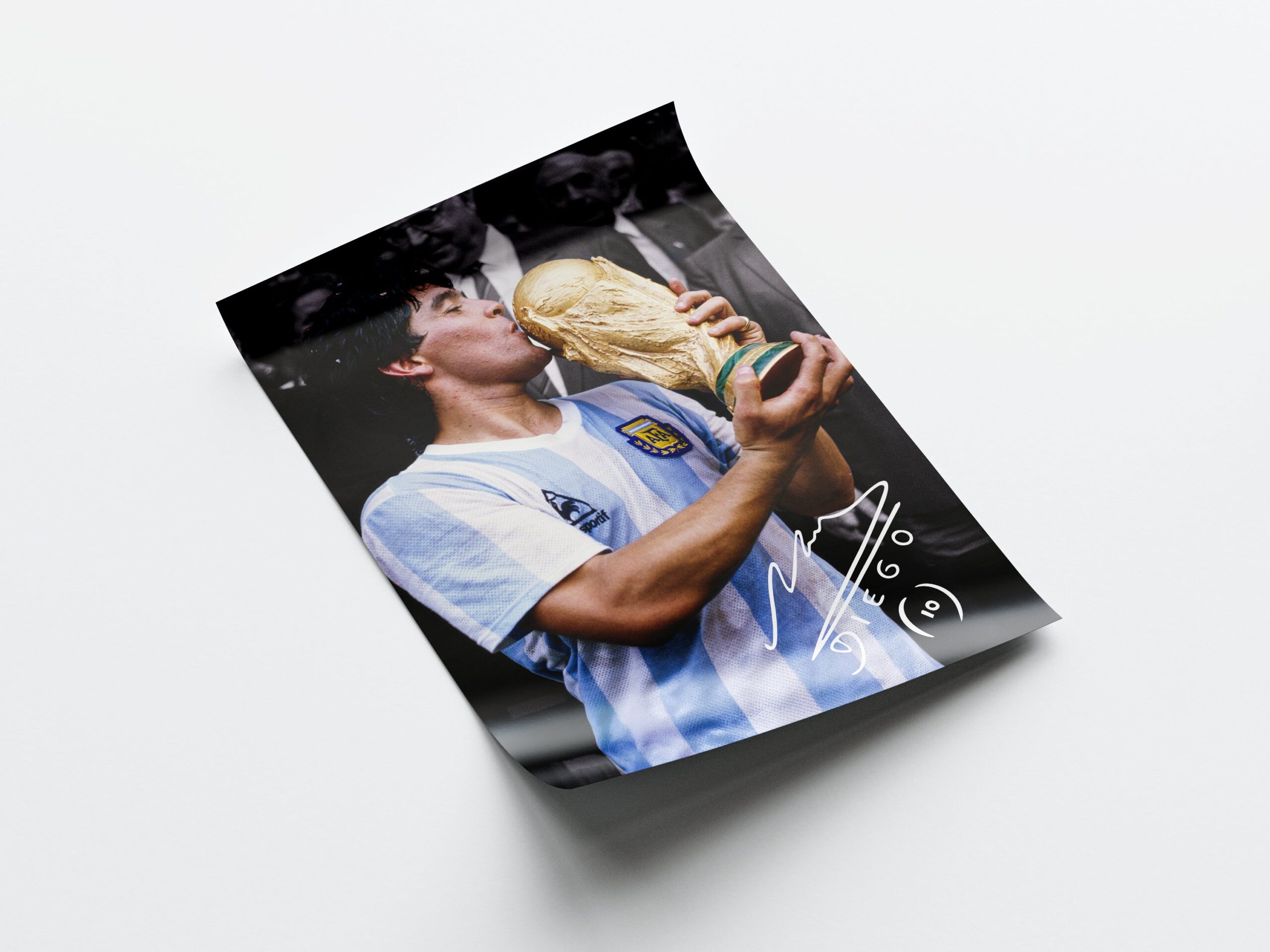 Diego Maradona 'Signature' Poster - Image 4