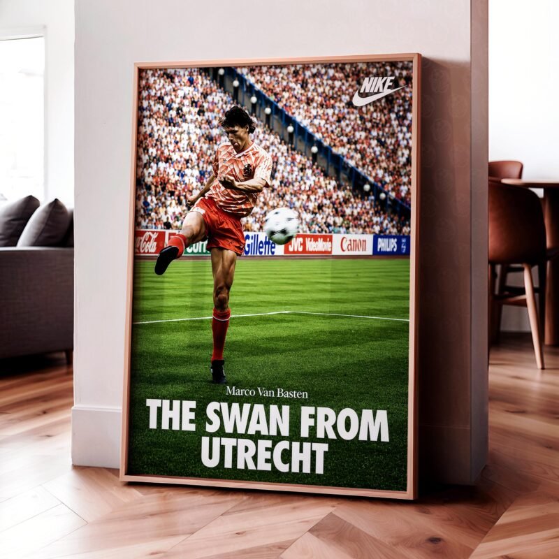 Marco Van Basten 'Swan' Poster