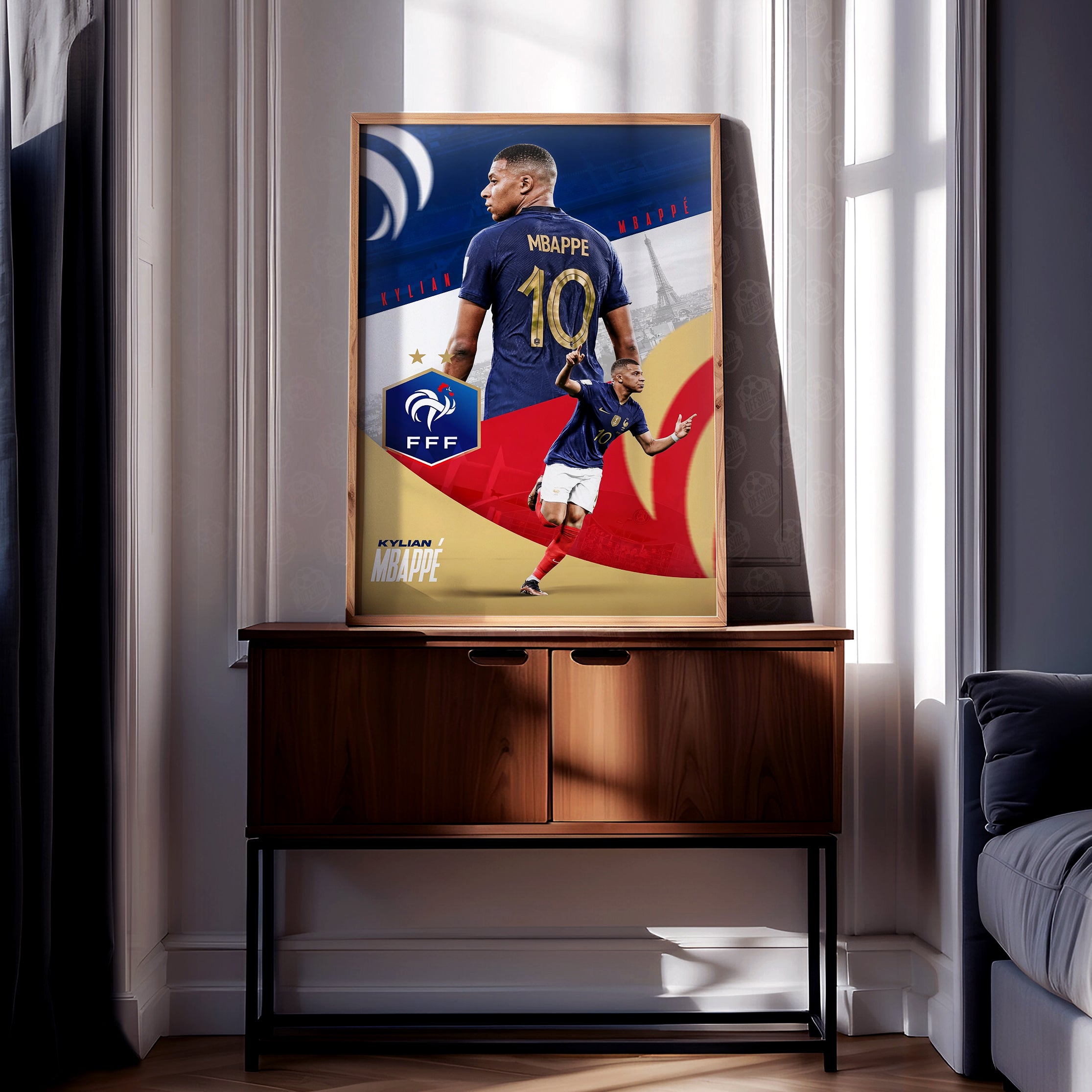 Kylian Mbappe 'France' Poster - Image 2