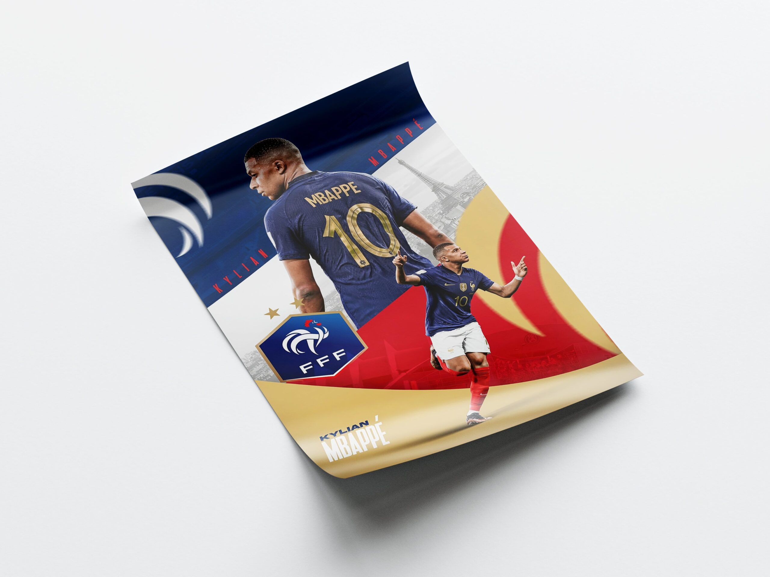 Kylian Mbappe 'France' Poster - Image 4
