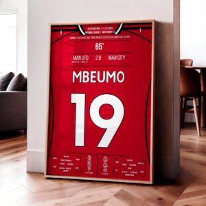 Bryan Mbeumo 'EPL Jersey' Poster