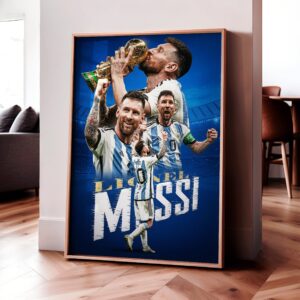 Lionel Messi 'World Cup Champion' Poster