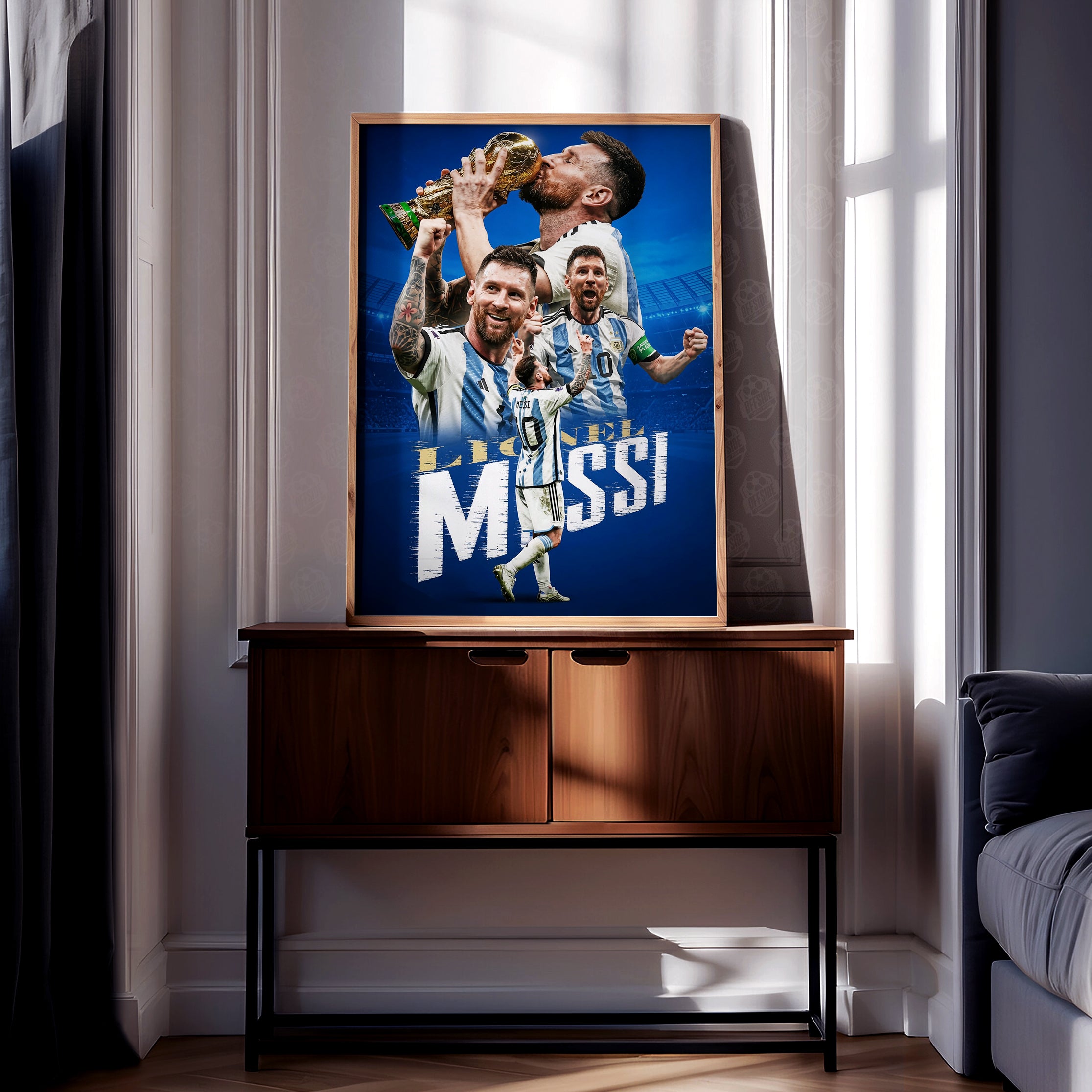 Lionel Messi 'World Cup Champion' Poster - Image 2