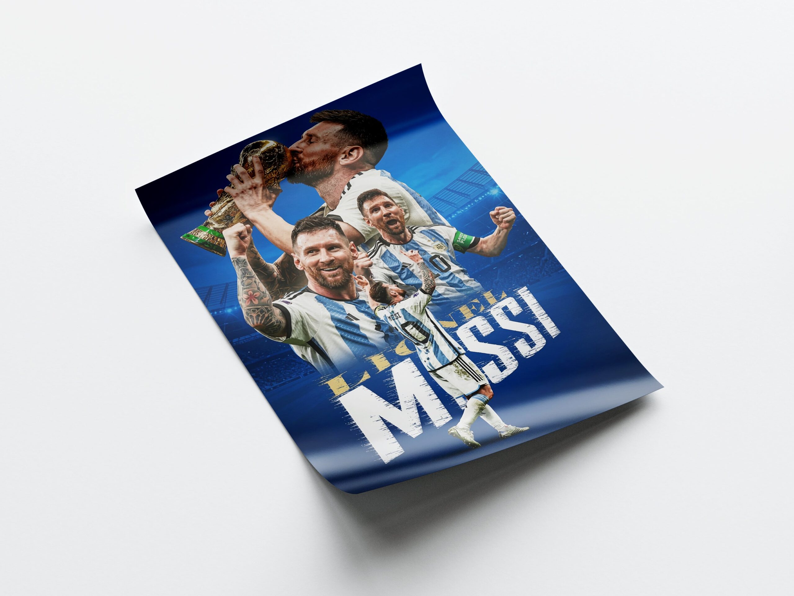 Lionel Messi 'World Cup Champion' Poster - Image 4
