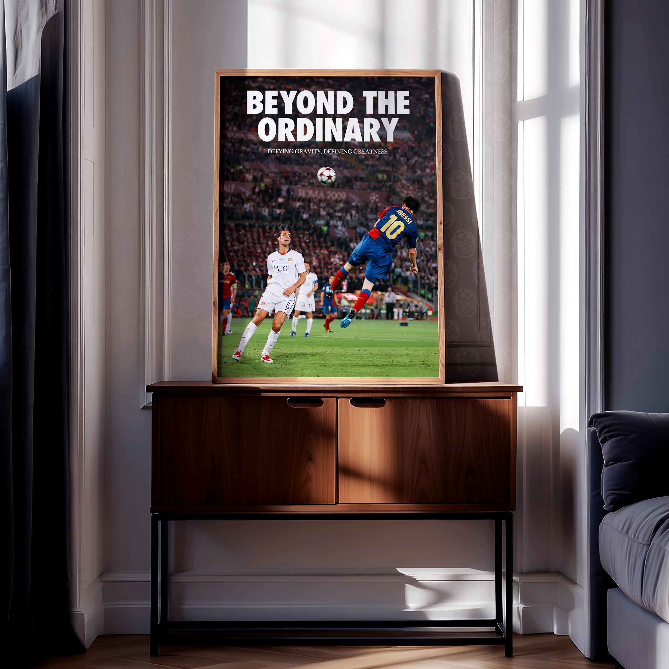 Lionel Messi 'Beyond The Ordinary' Poster - Image 2