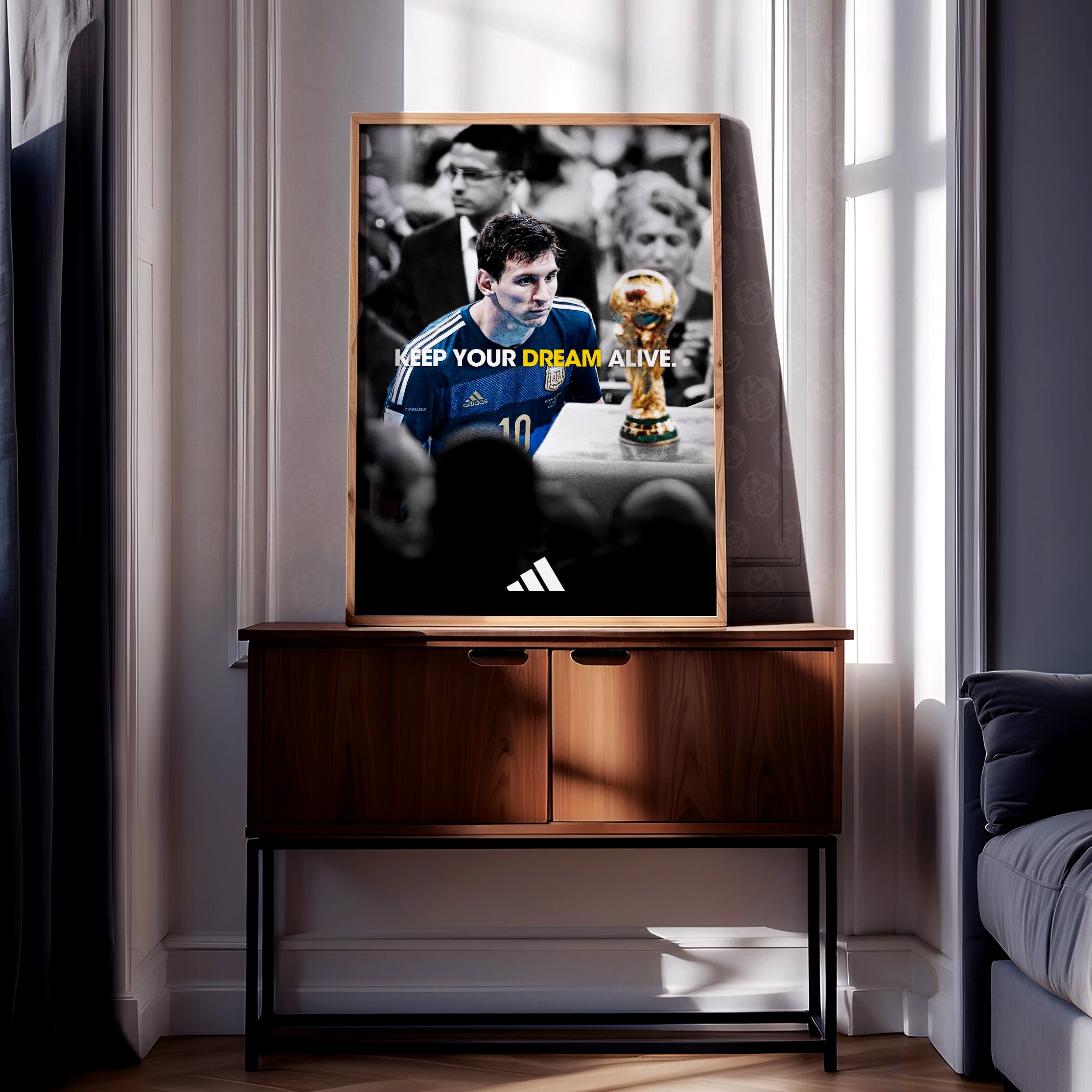 Lionel Messi 'Keep Your Dream Alive' Poster - Image 2