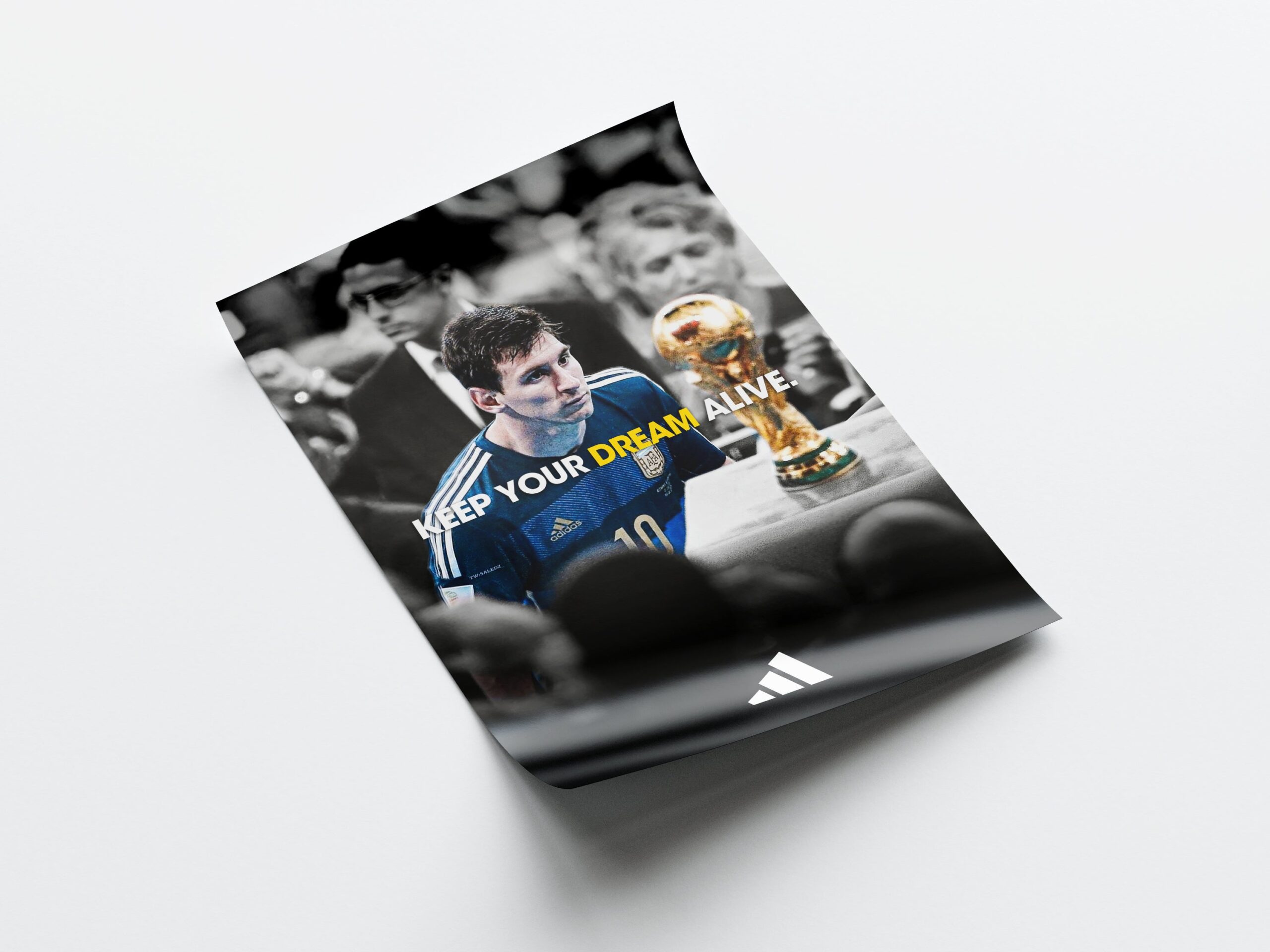 Lionel Messi 'Keep Your Dream Alive' Poster - Image 4