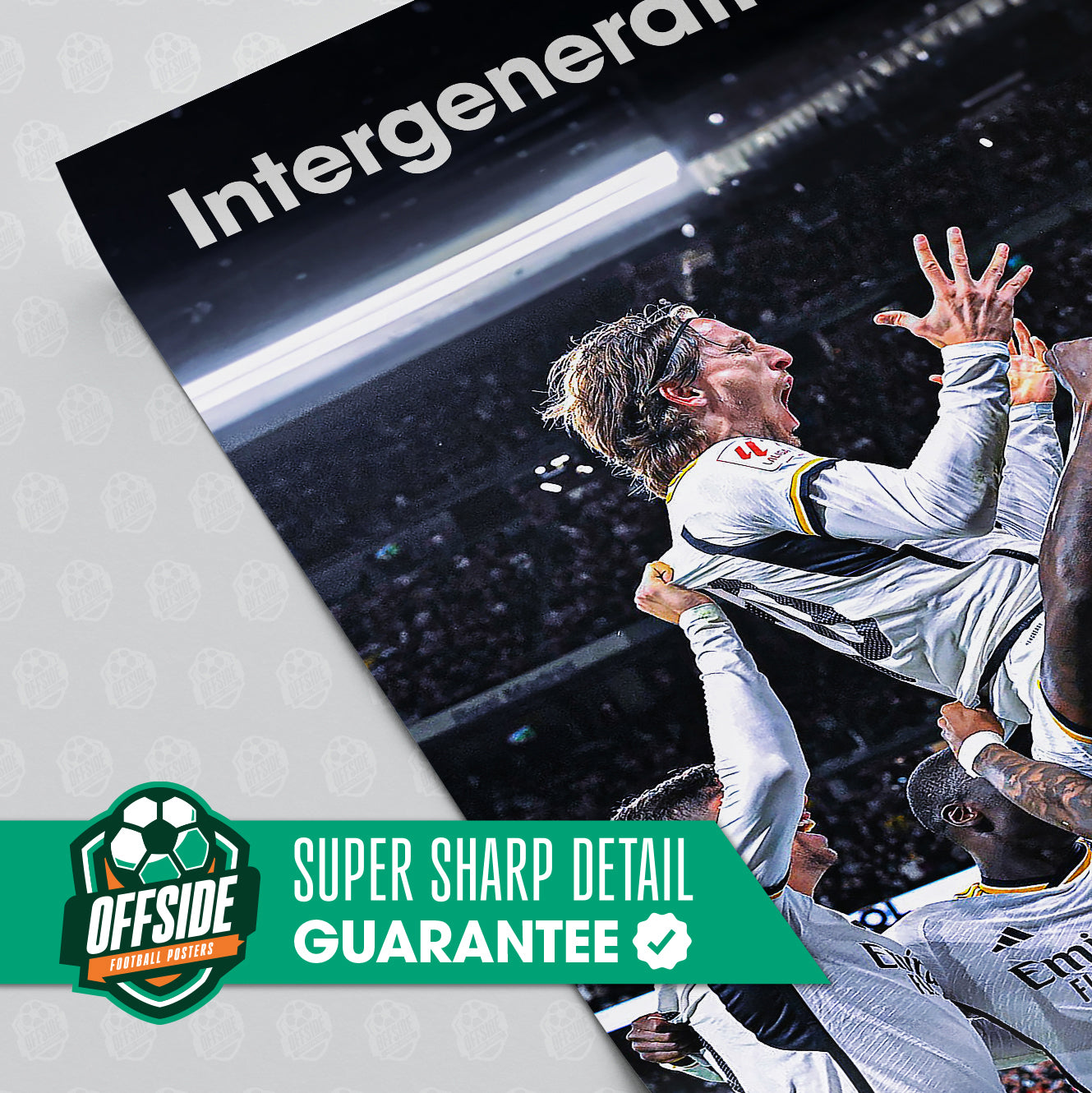 Luka Modric 'Intergenerational' Poster - Image 3