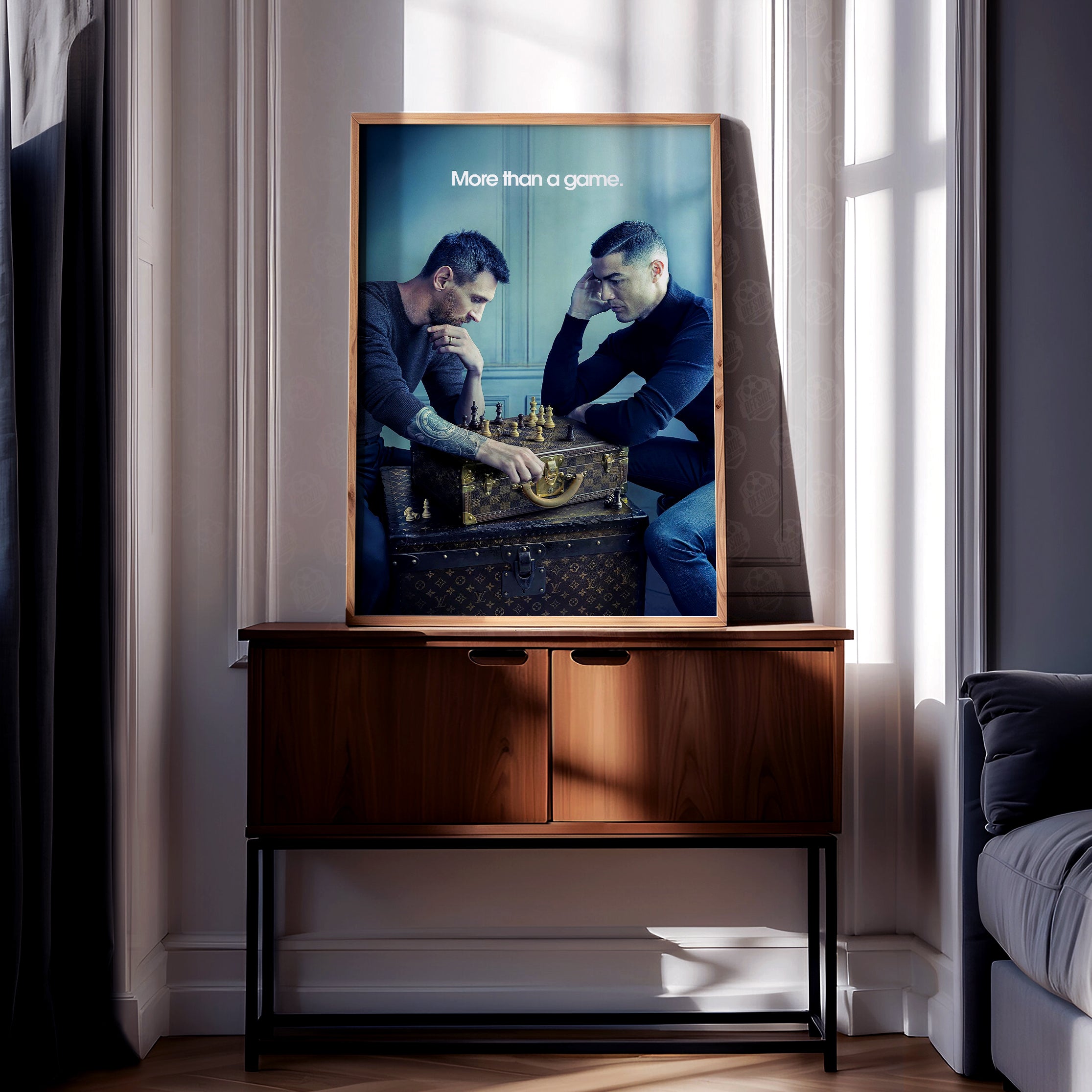 Messi & Ronaldo 'More Than A Game' Poster - Image 2