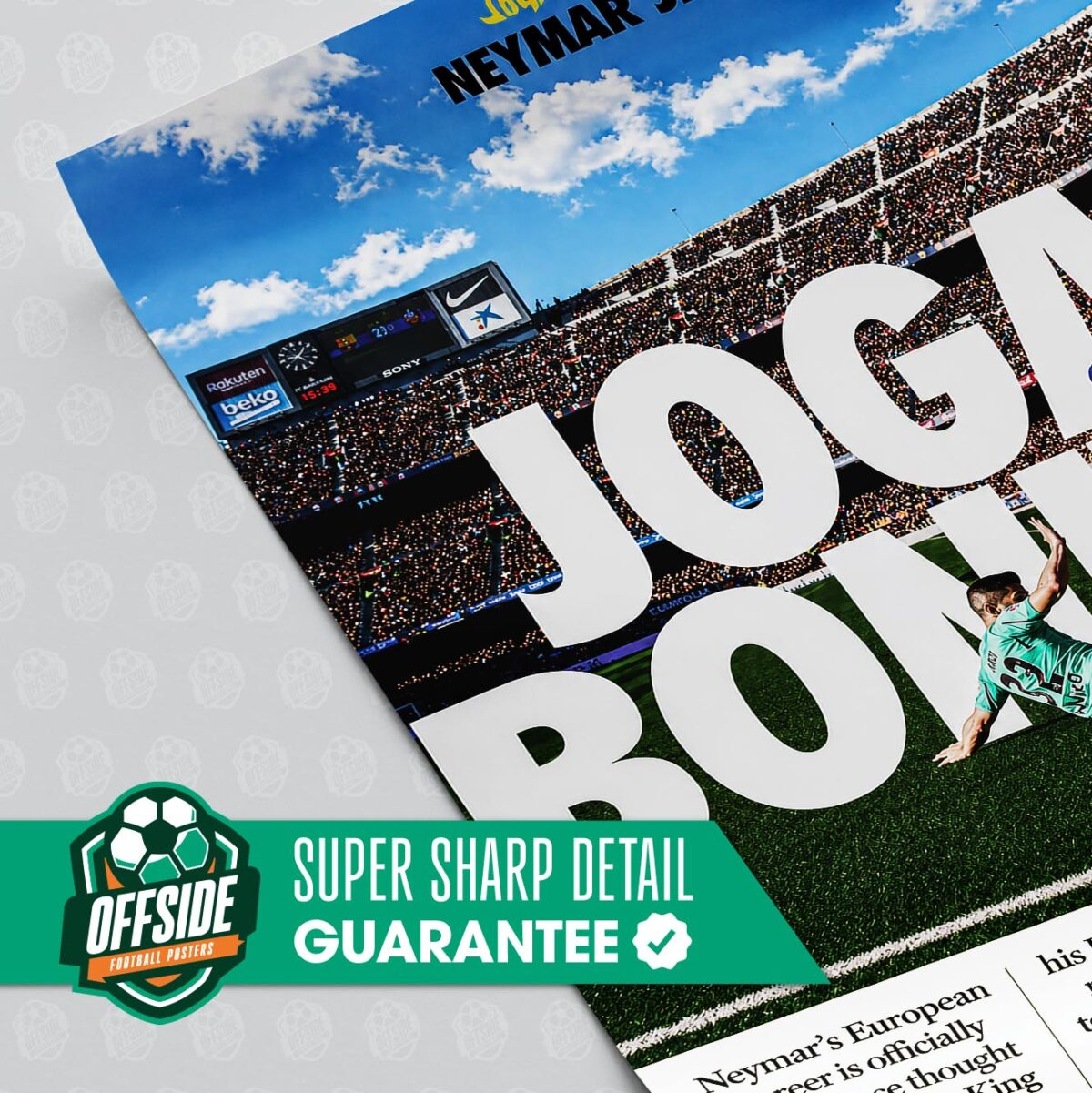 Neymar 'Joga Bonito' Poster - Image 3
