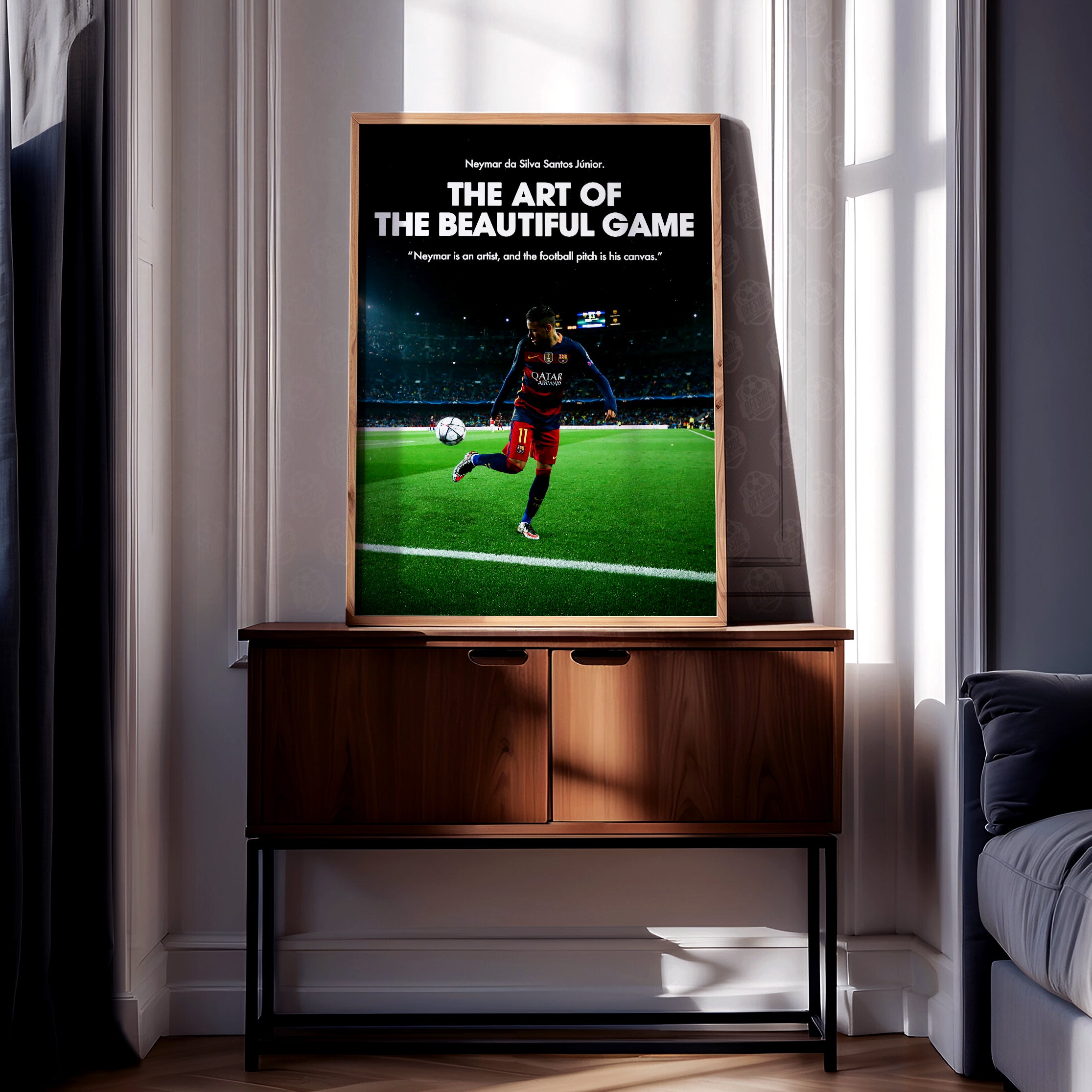 Neymar 'The Beautiful Game' Poster - Image 2