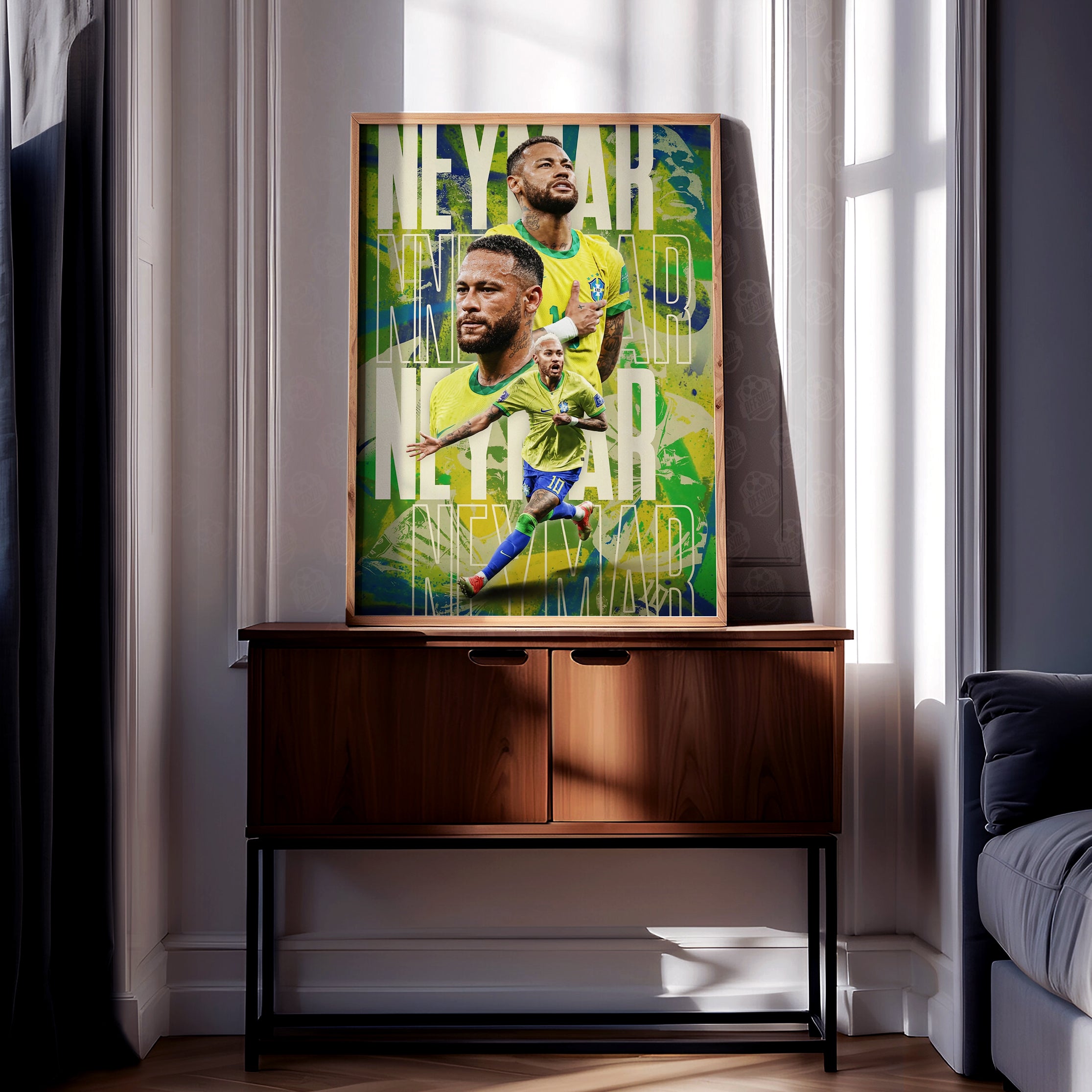 Neymar 'Brazil' Poster - Image 2