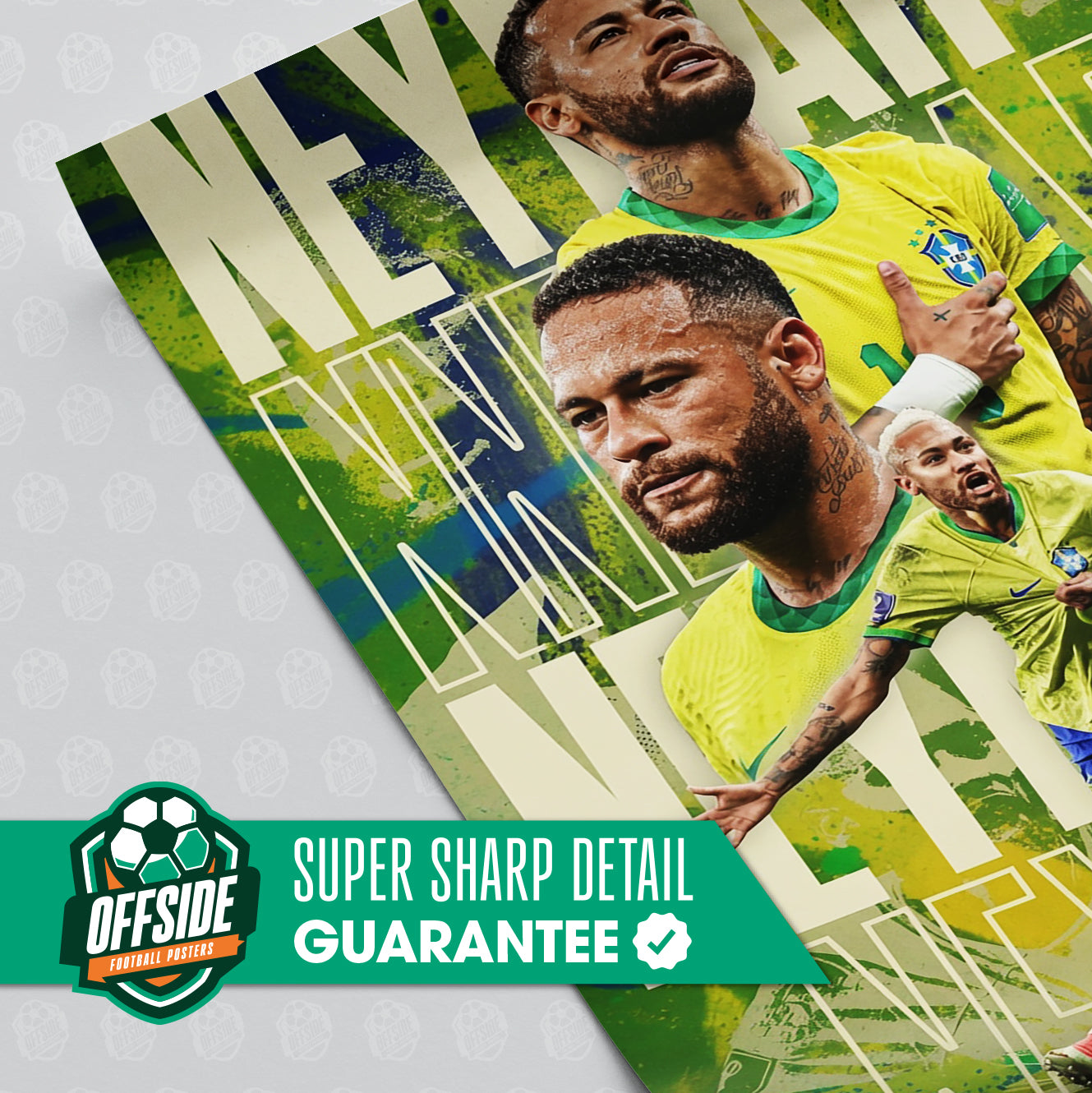 Neymar 'Brazil' Poster - Image 3