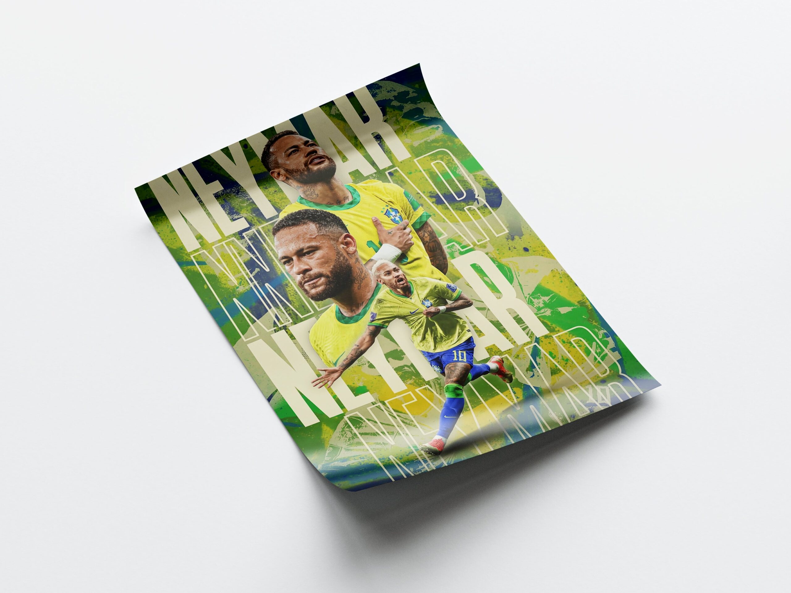 Neymar 'Brazil' Poster - Image 4