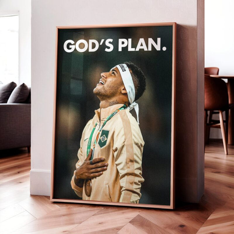 Neymar 'God's Plan' Poster