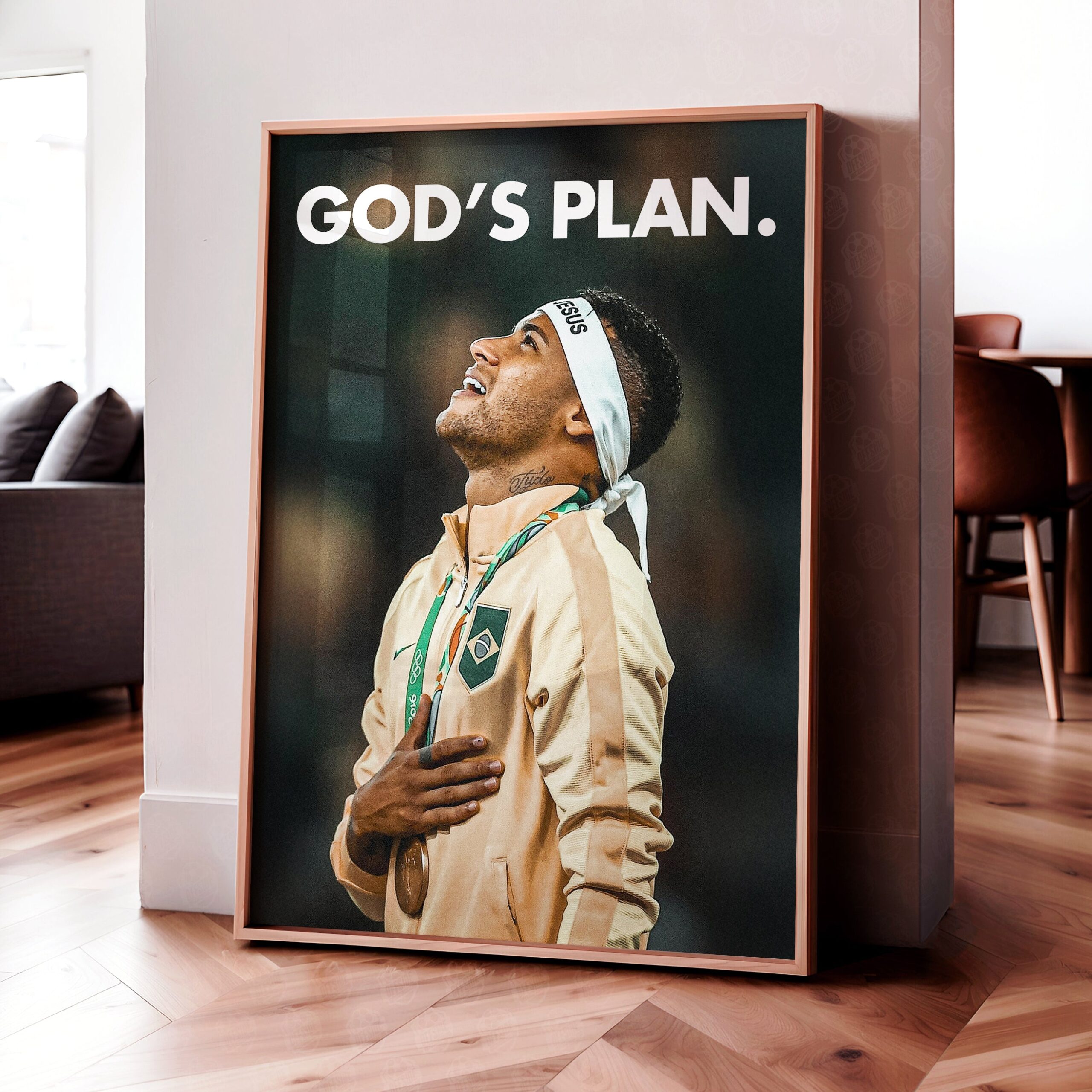 Neymar 'God's Plan' Poster