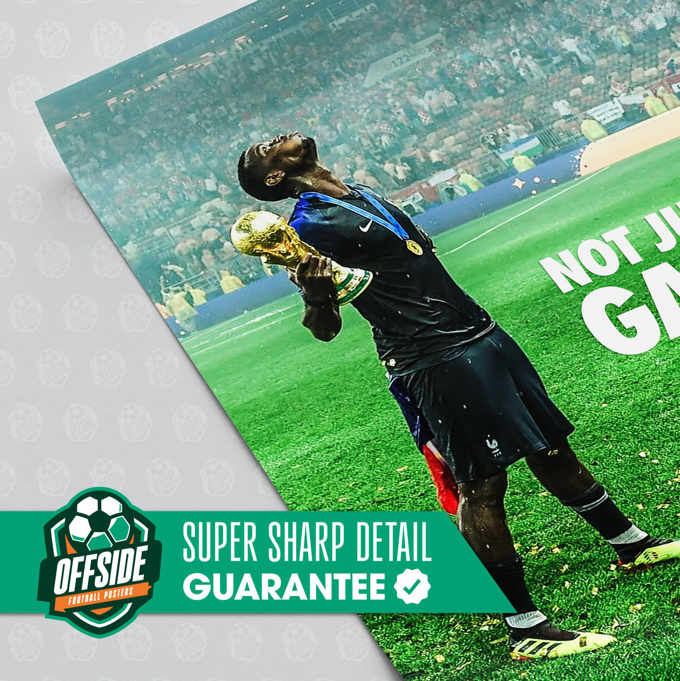 Paul Pogba 'Not Just A Game' Poster - Image 3