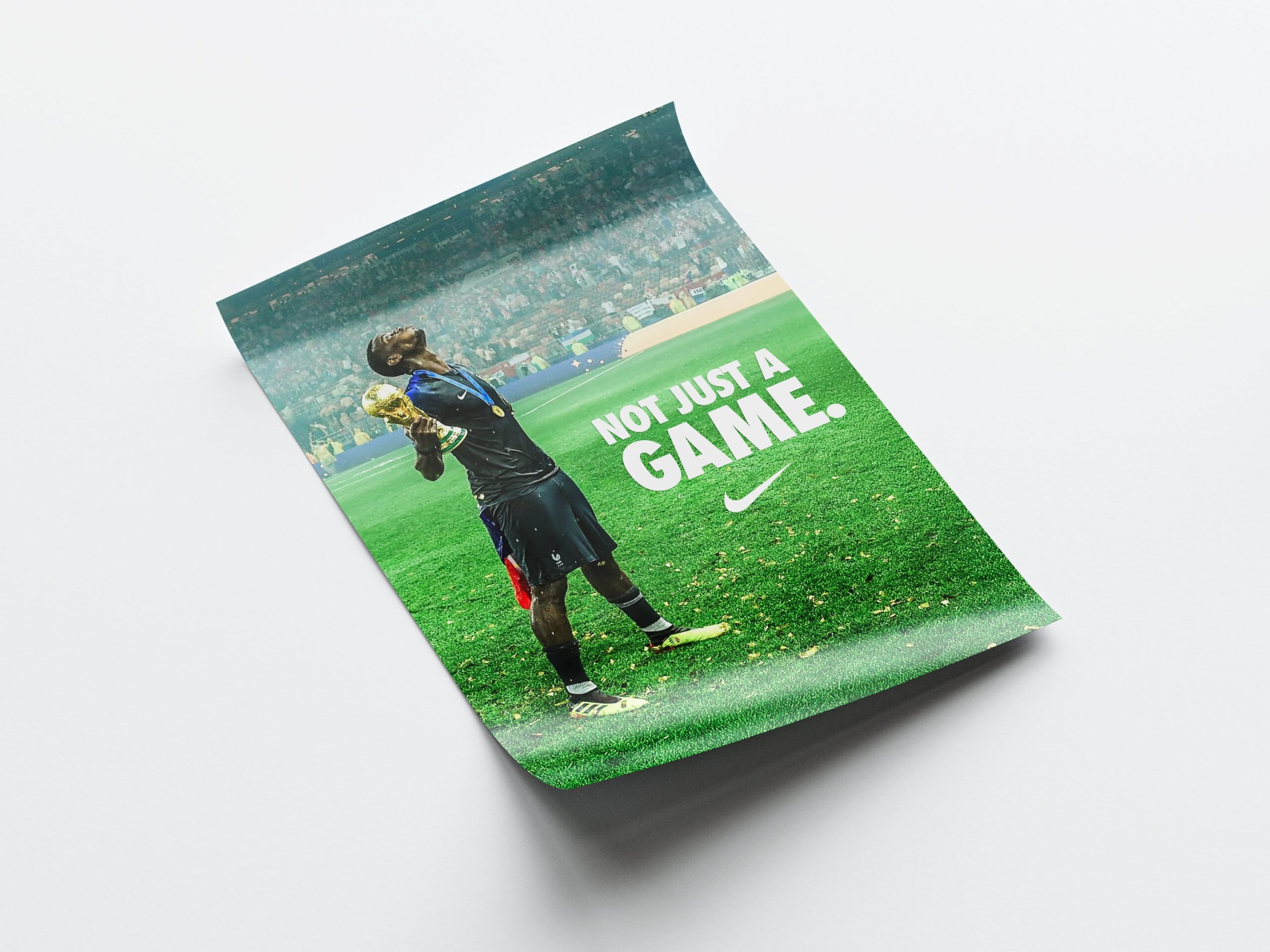 Paul Pogba 'Not Just A Game' Poster - Image 4