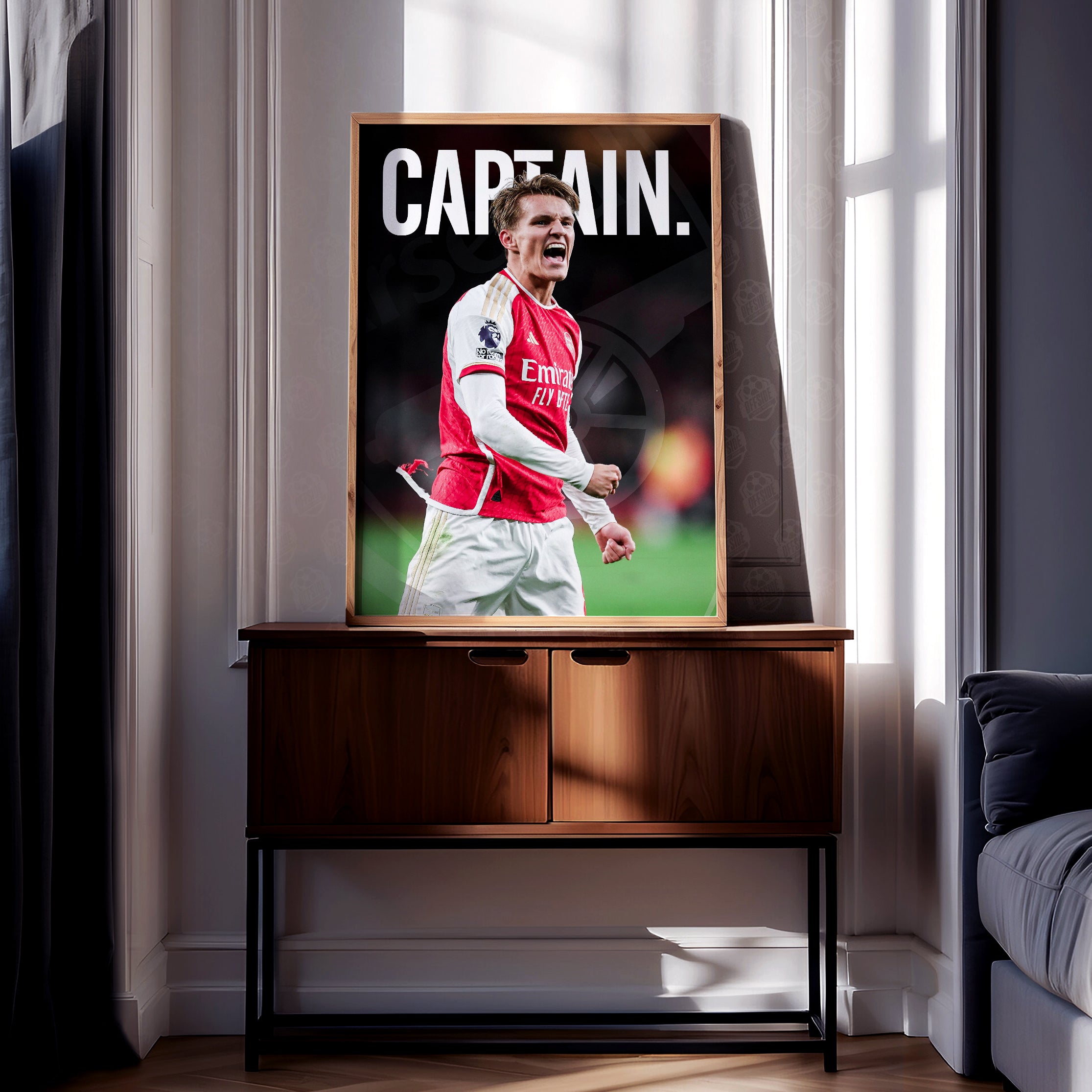 Martin Odegaard 'Captain' Poster - Image 2