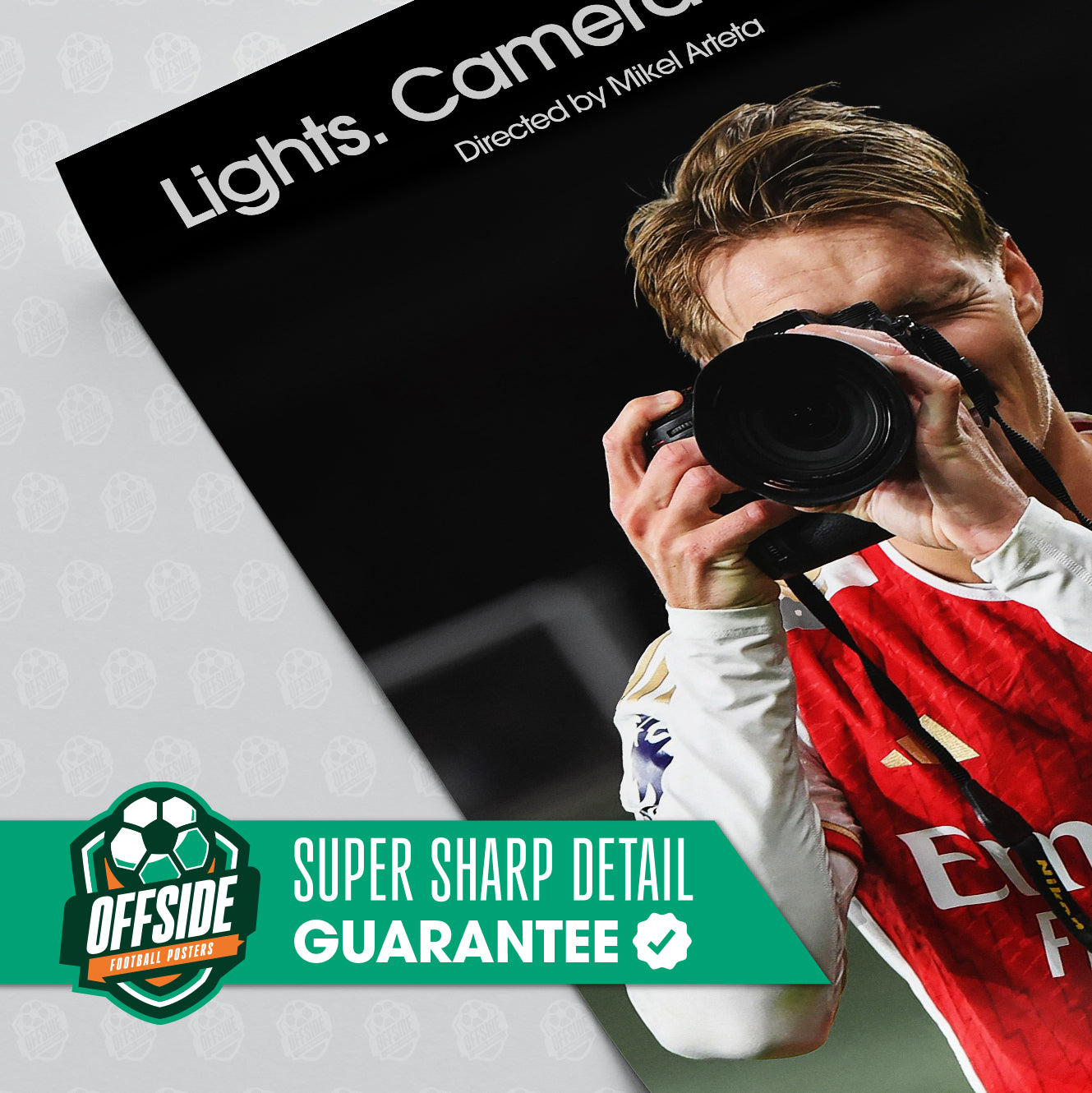Martin Odegaard 'Action' Poster - Image 3
