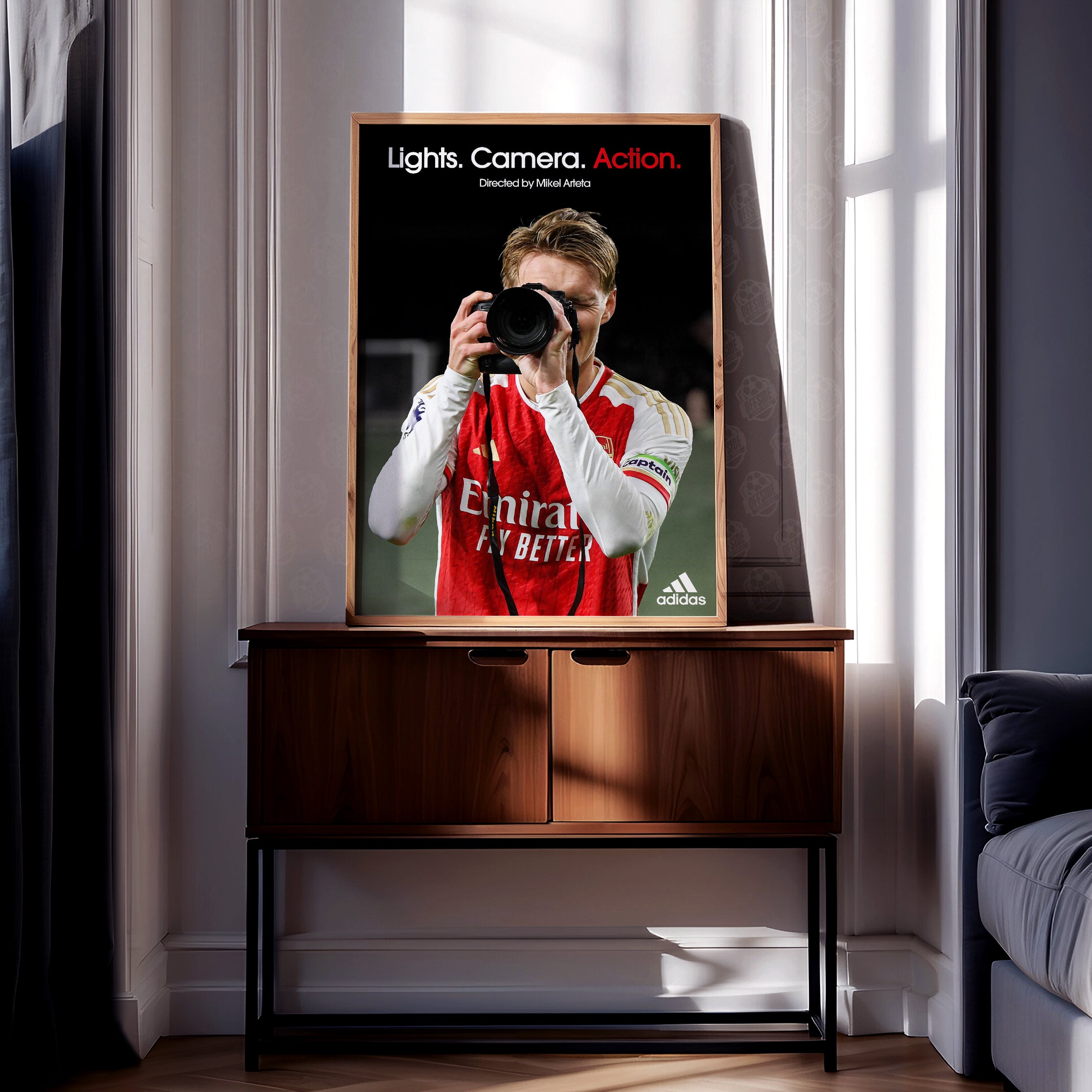 Martin Odegaard 'Action' Poster - Image 2