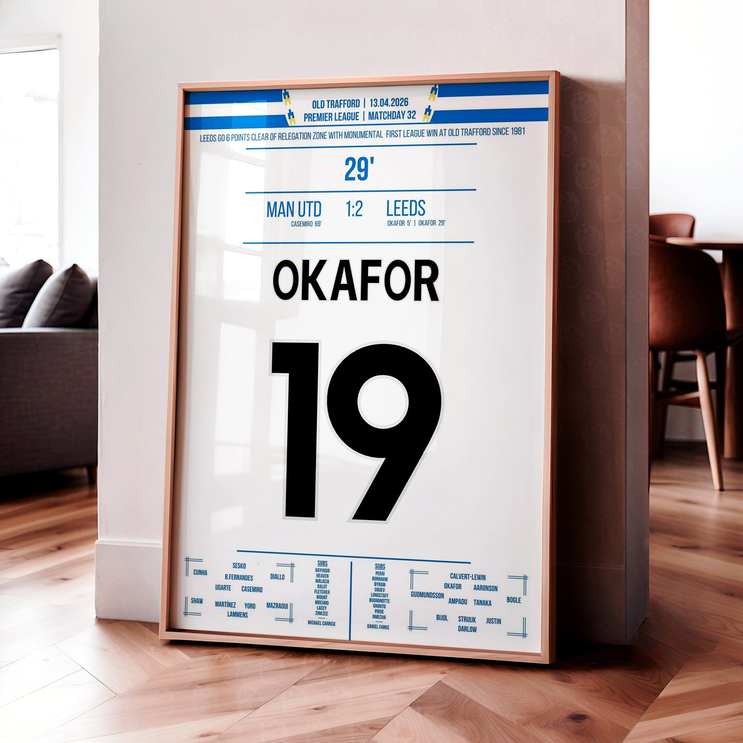 Noah Okafor 'EPL Jersey' Poster