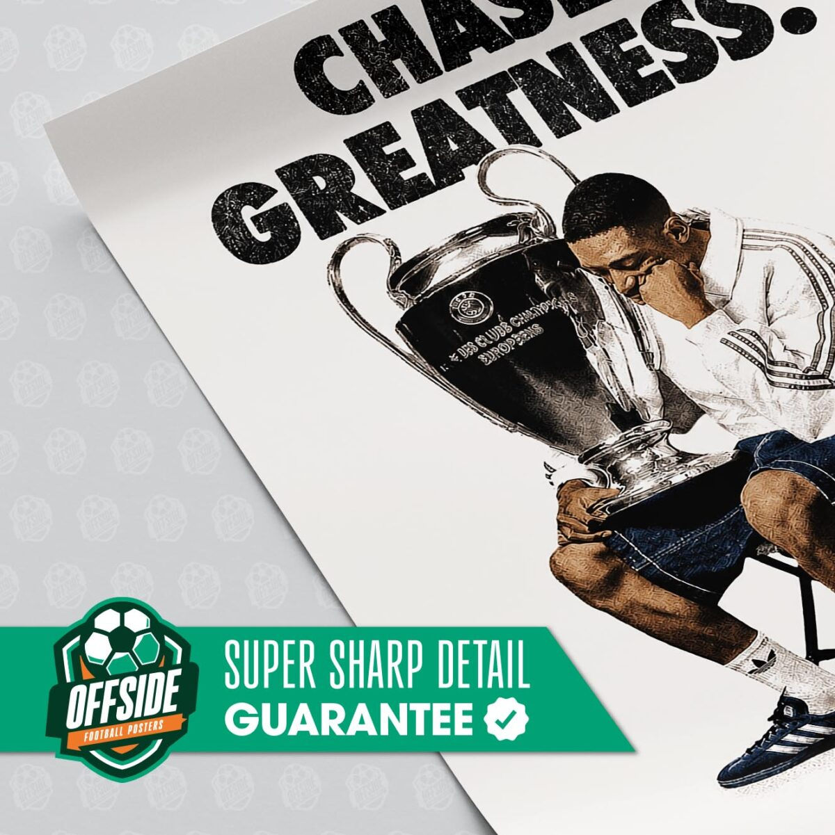 Ousmane Dembele 'Chase Greatness' Poster - Image 3