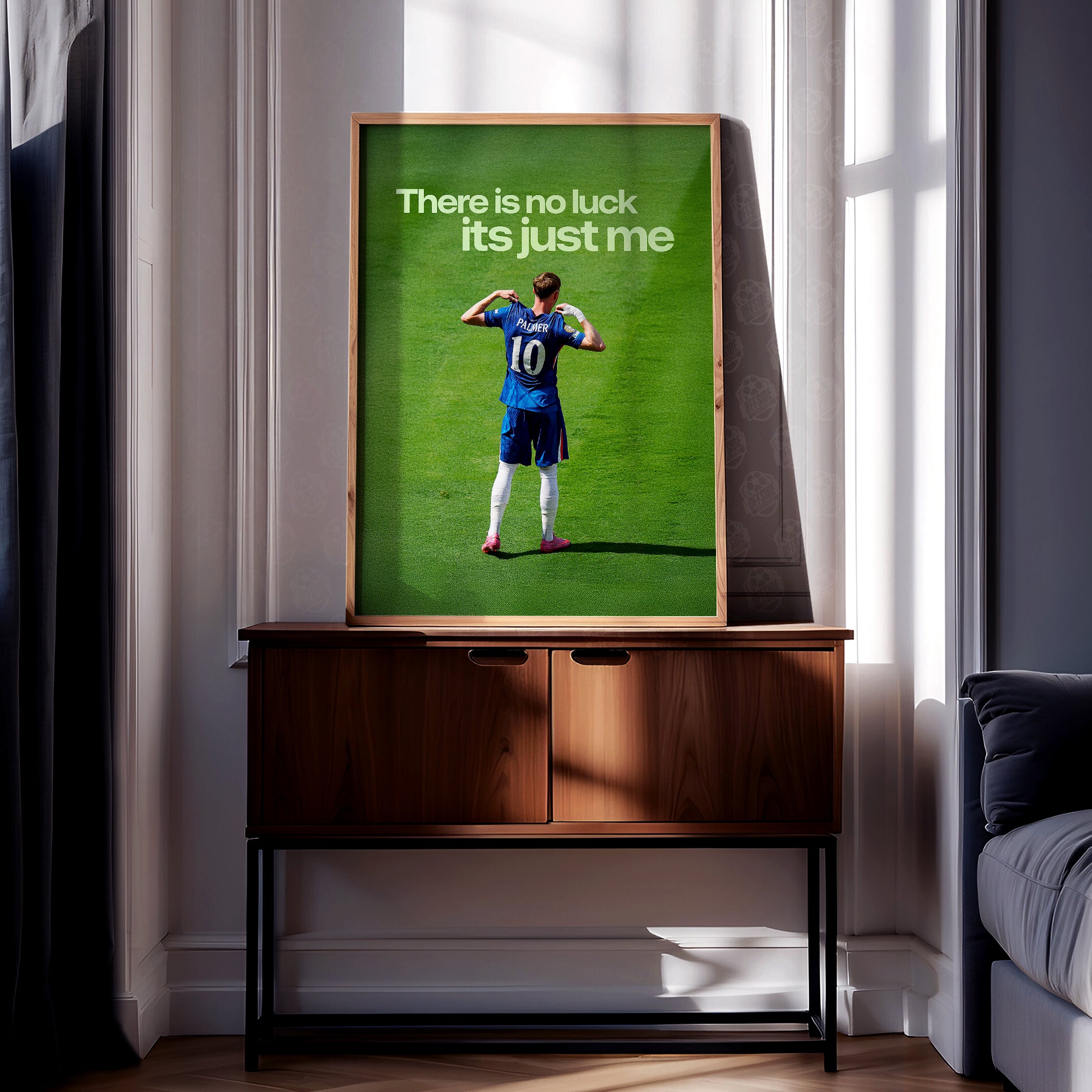 Cole Palmer 'No Luck, Just Me' Poster - Image 2