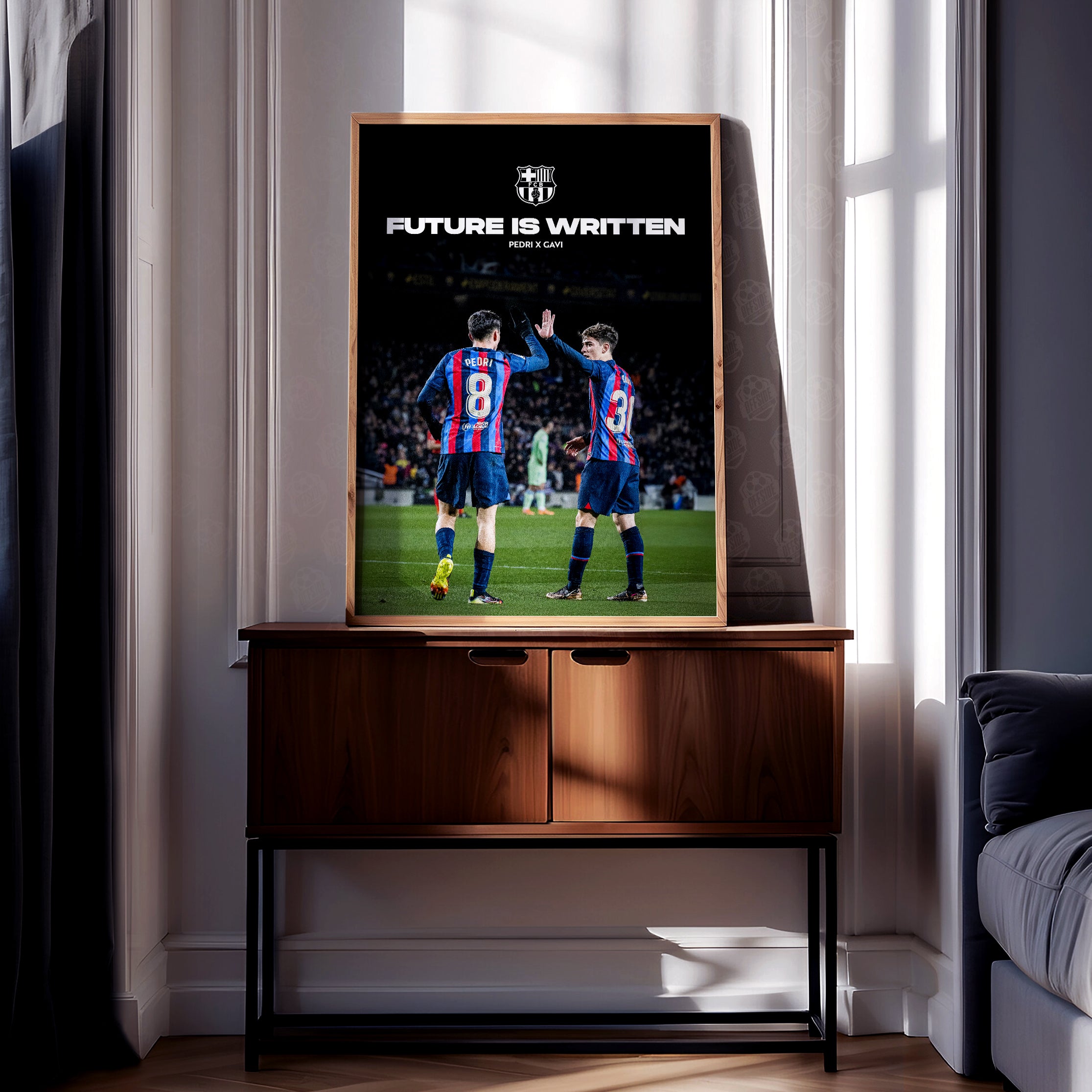 Pedri x Gavi 'Future' Poster - Image 2